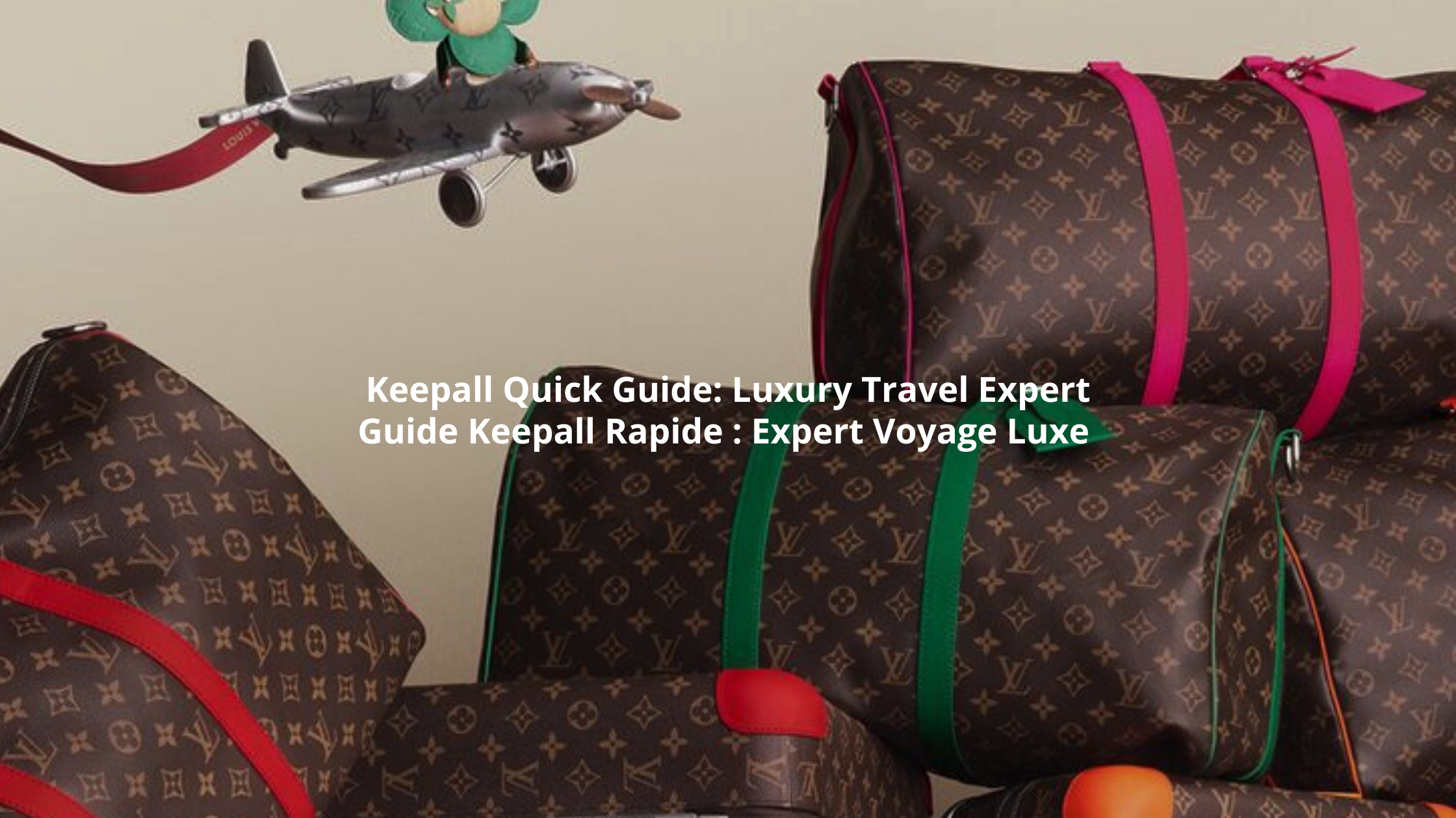 Louis vuitton keepall bag