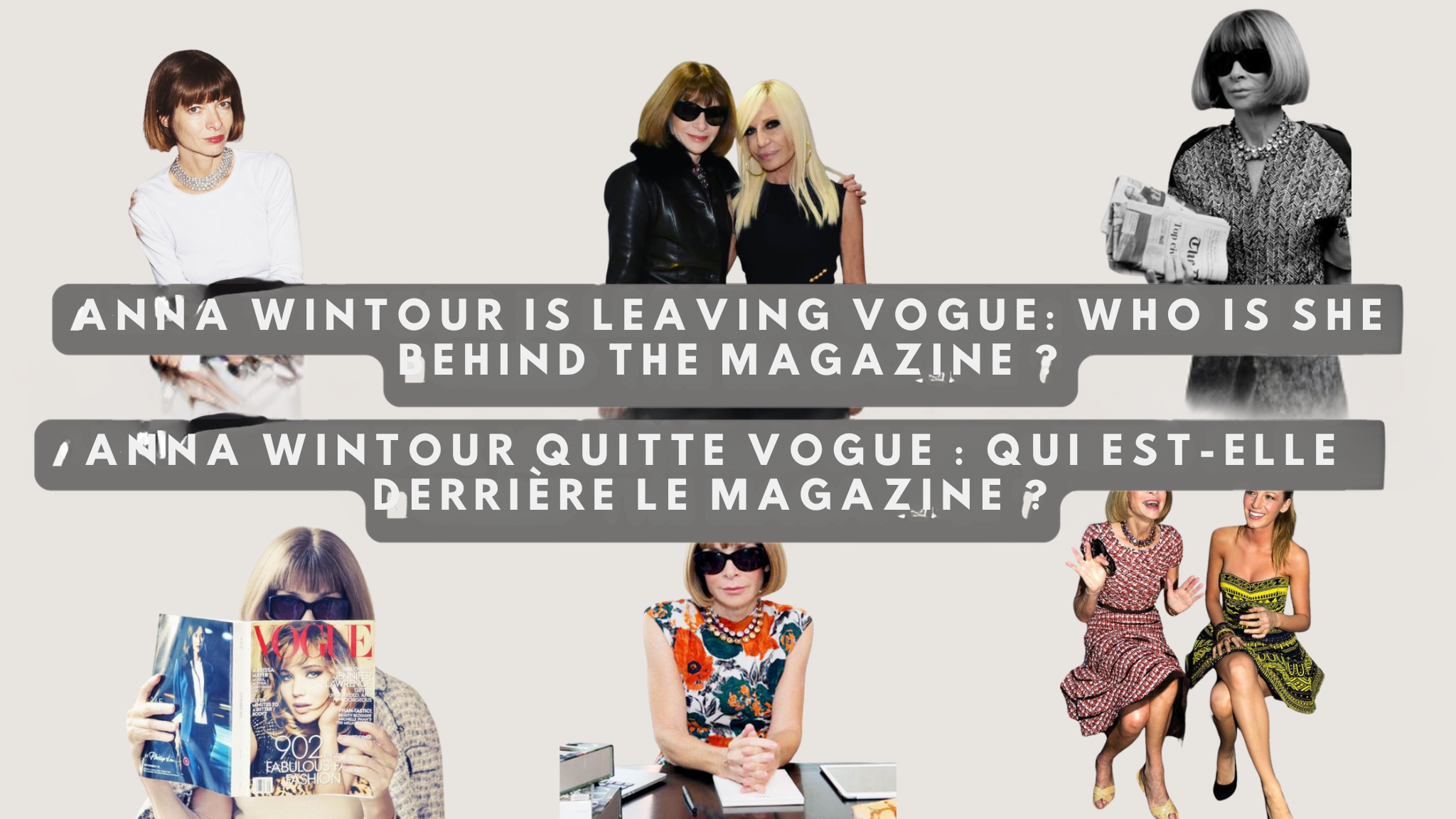 Anna Wintour Vogue legacy fashion editor influence luxury magazine style authority fashion history Bam Luxury Store
