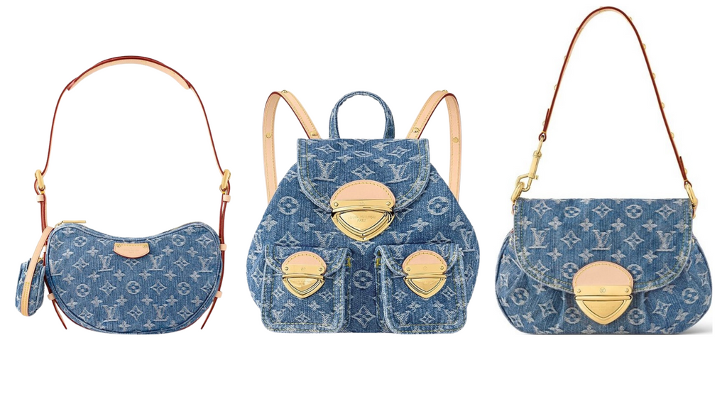 The Comeback of Louis Vuitton Denim Bags from the 2000s”