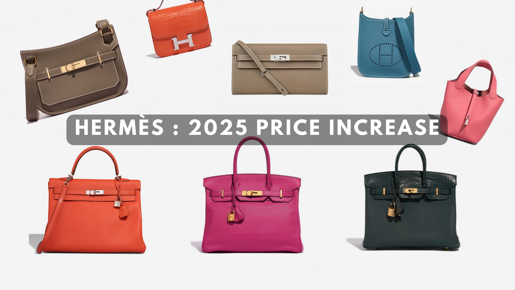 HERMES : 2025 price increase / new Hermès prices in 2025 (euro)