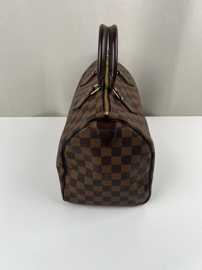 ☆Louis Vuitton Speedy 30 ブラウン☆ Louis Vuitton speedy 30 brown canvas leather – bamluxurystore