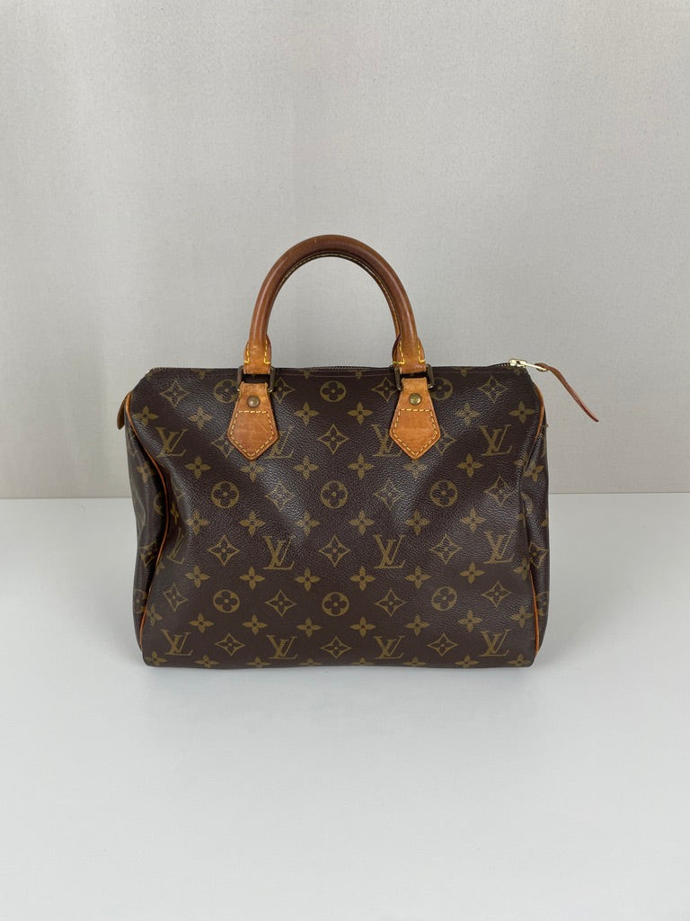 Louis Vuitton Speedy 30 brown monogram – bamluxurystore
