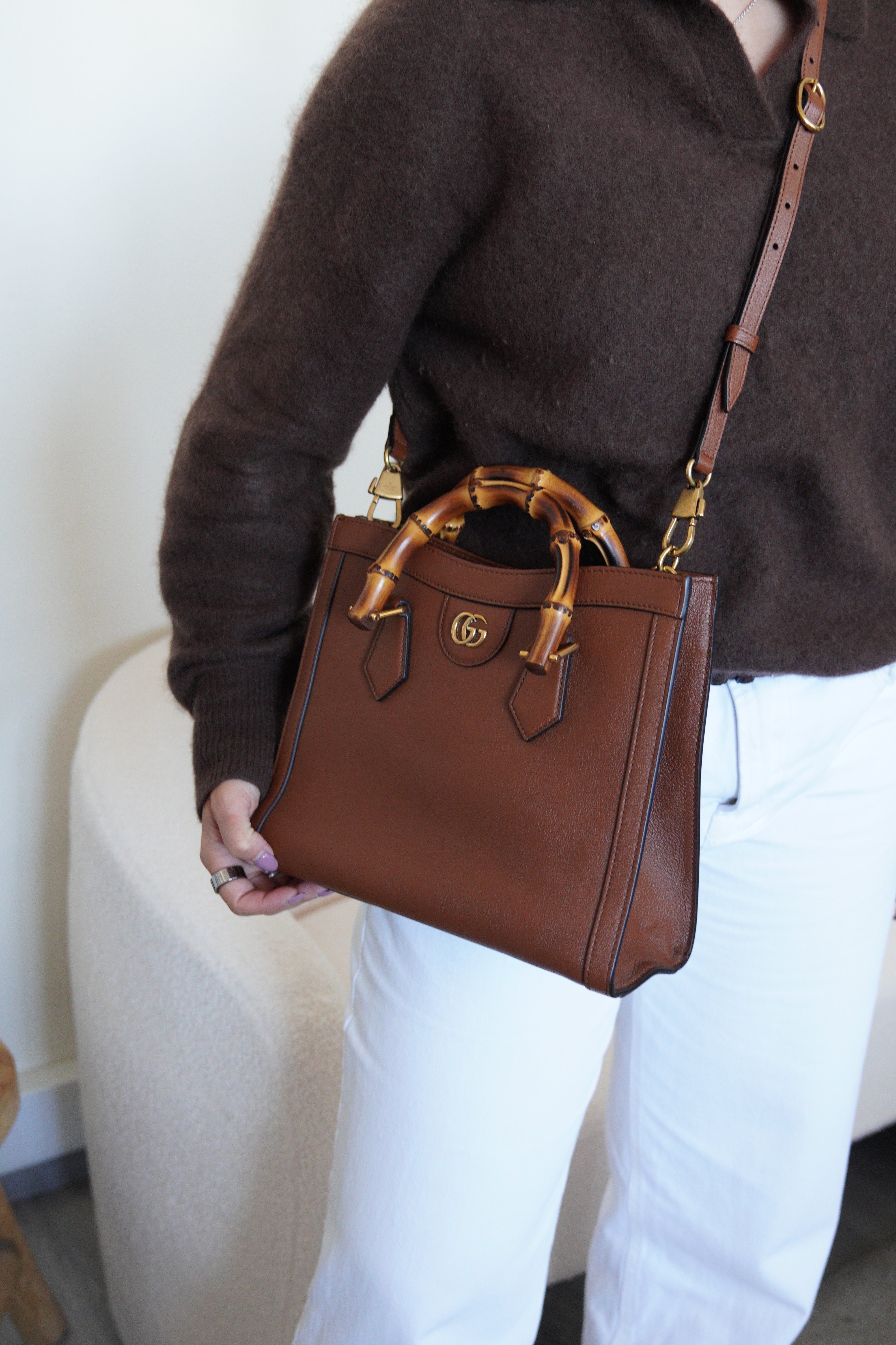 Gucci Diana bamboo brown – bamluxurystore