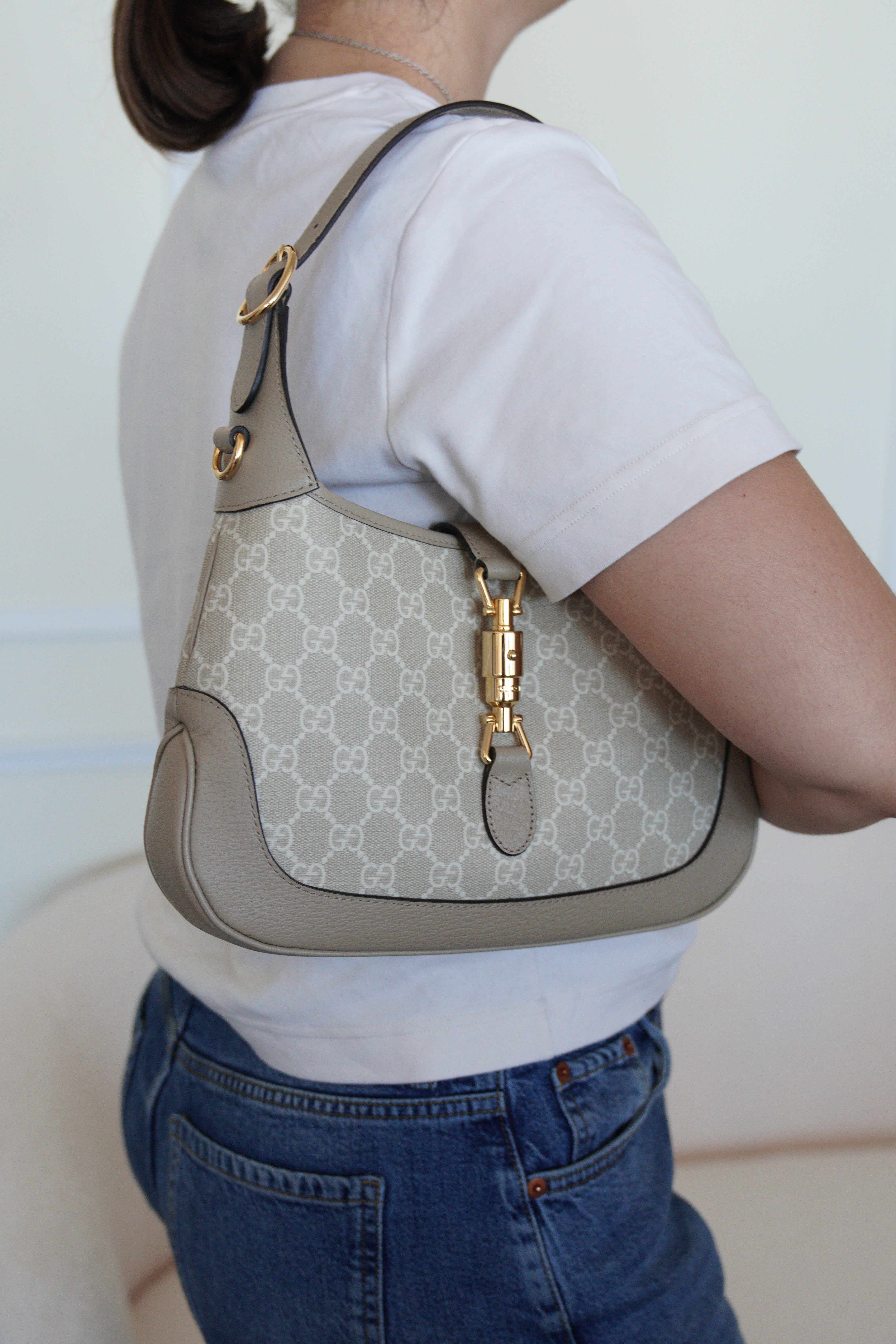 Gucci Jackie beige – bamluxurystore