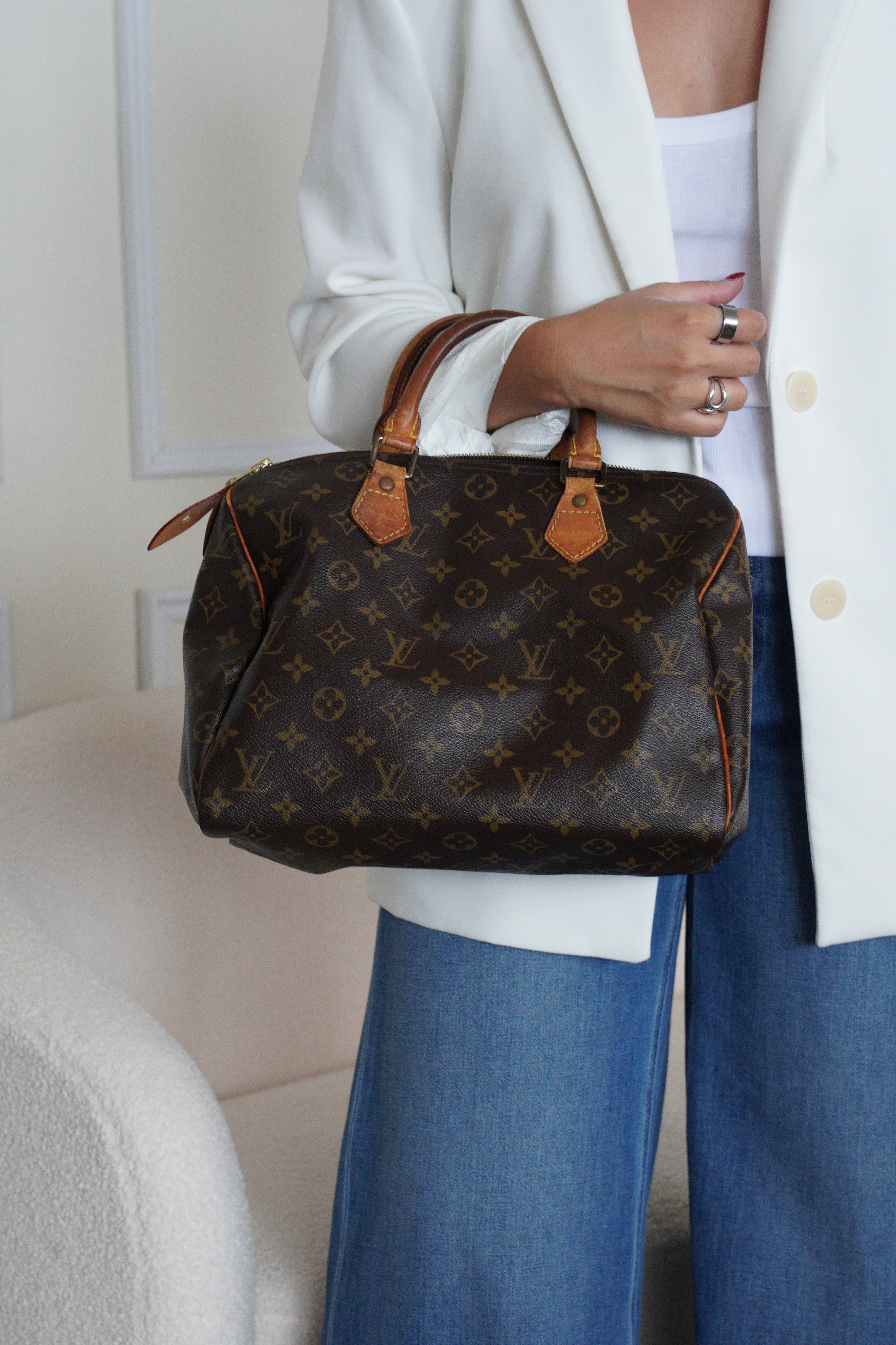 Louis Vuitton Speedy 30 brown monogram – bamluxurystore