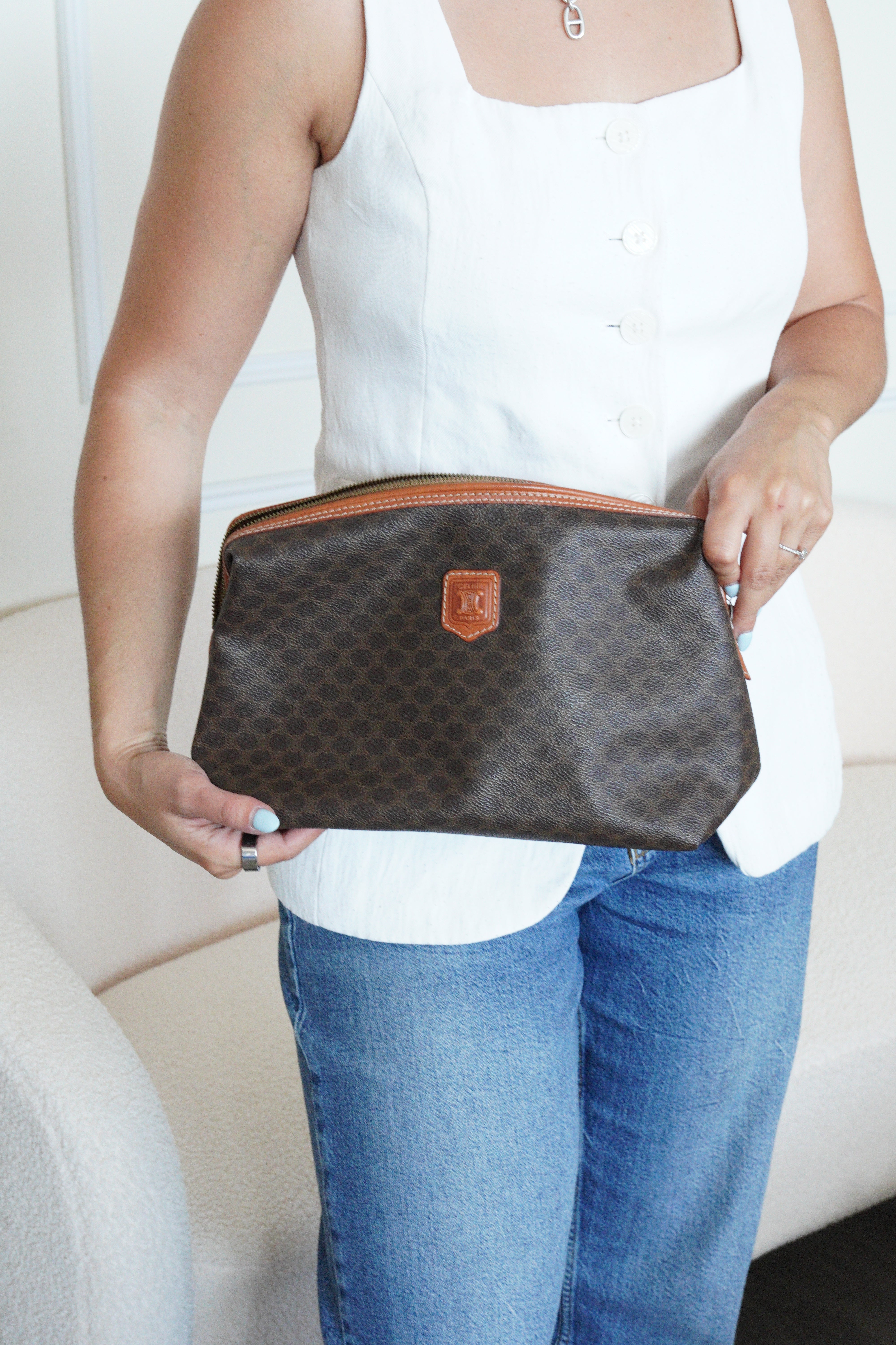 Celine Macadam pouch vintage – bamluxurystore