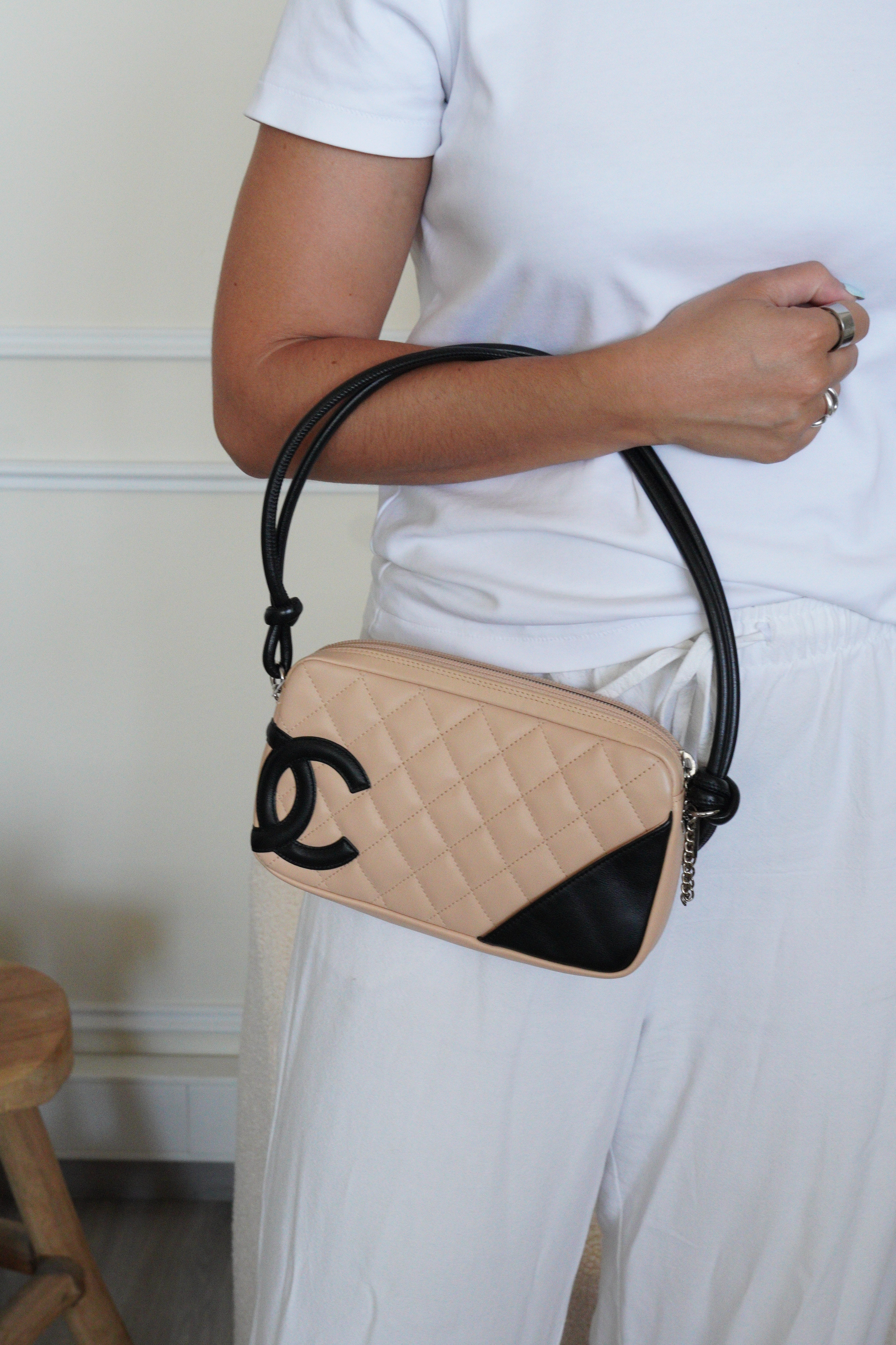 Chanel Cambon beige and black – bamluxurystore