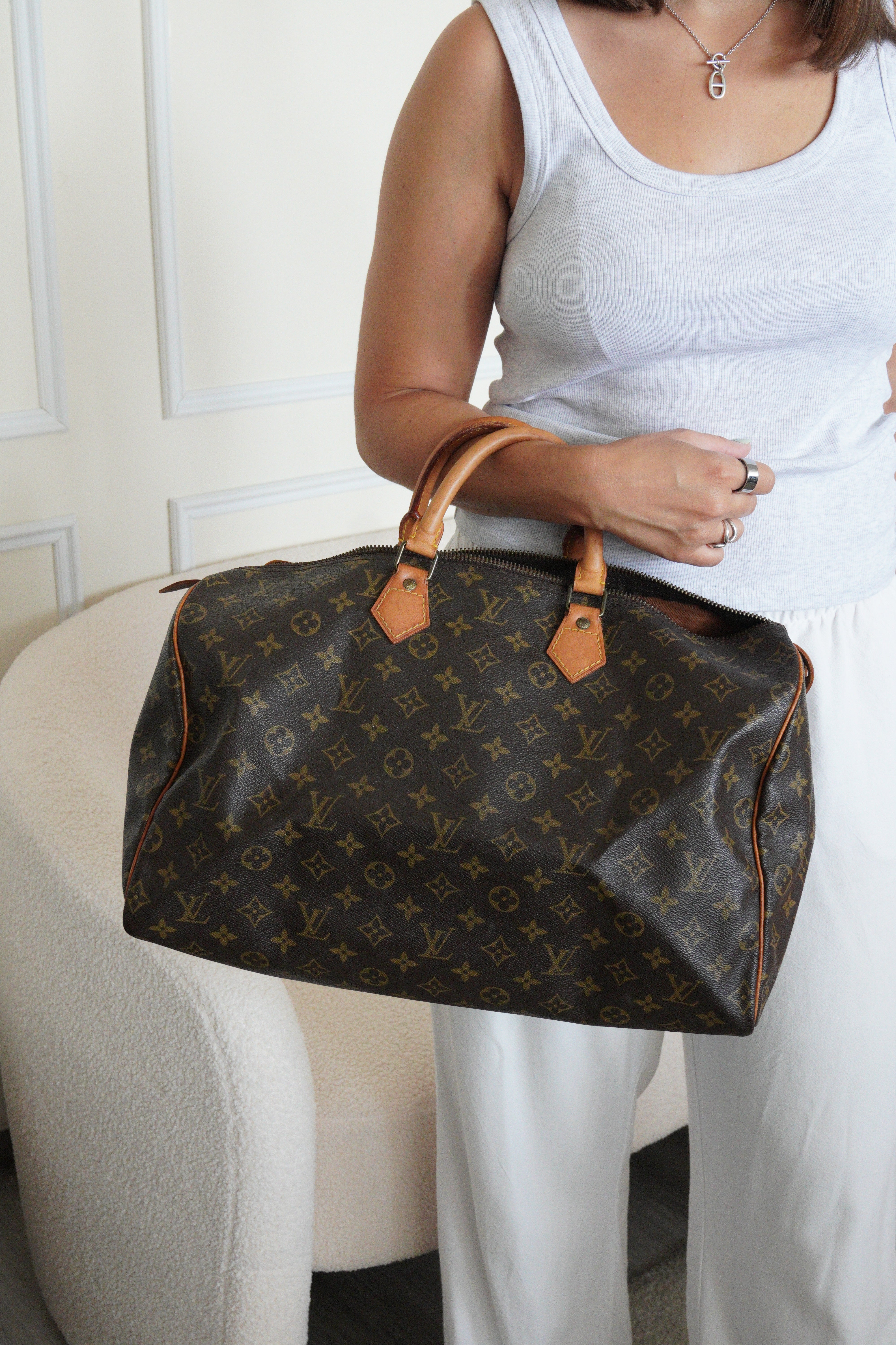 Louis Vuitton speedy 40 monogram canvas – bamluxurystore