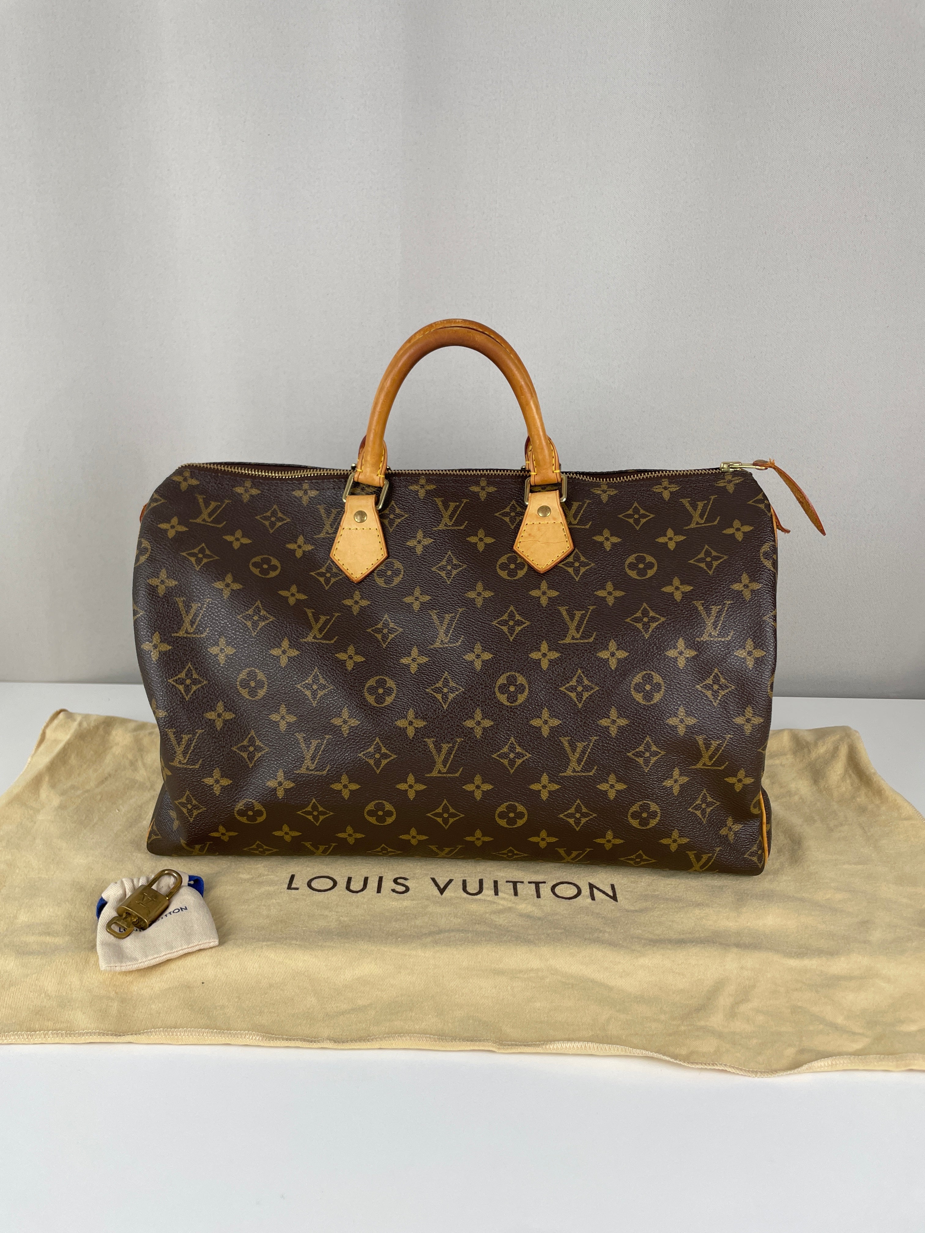 Louis Vuitton speedy 40 monogram – bamluxurystore