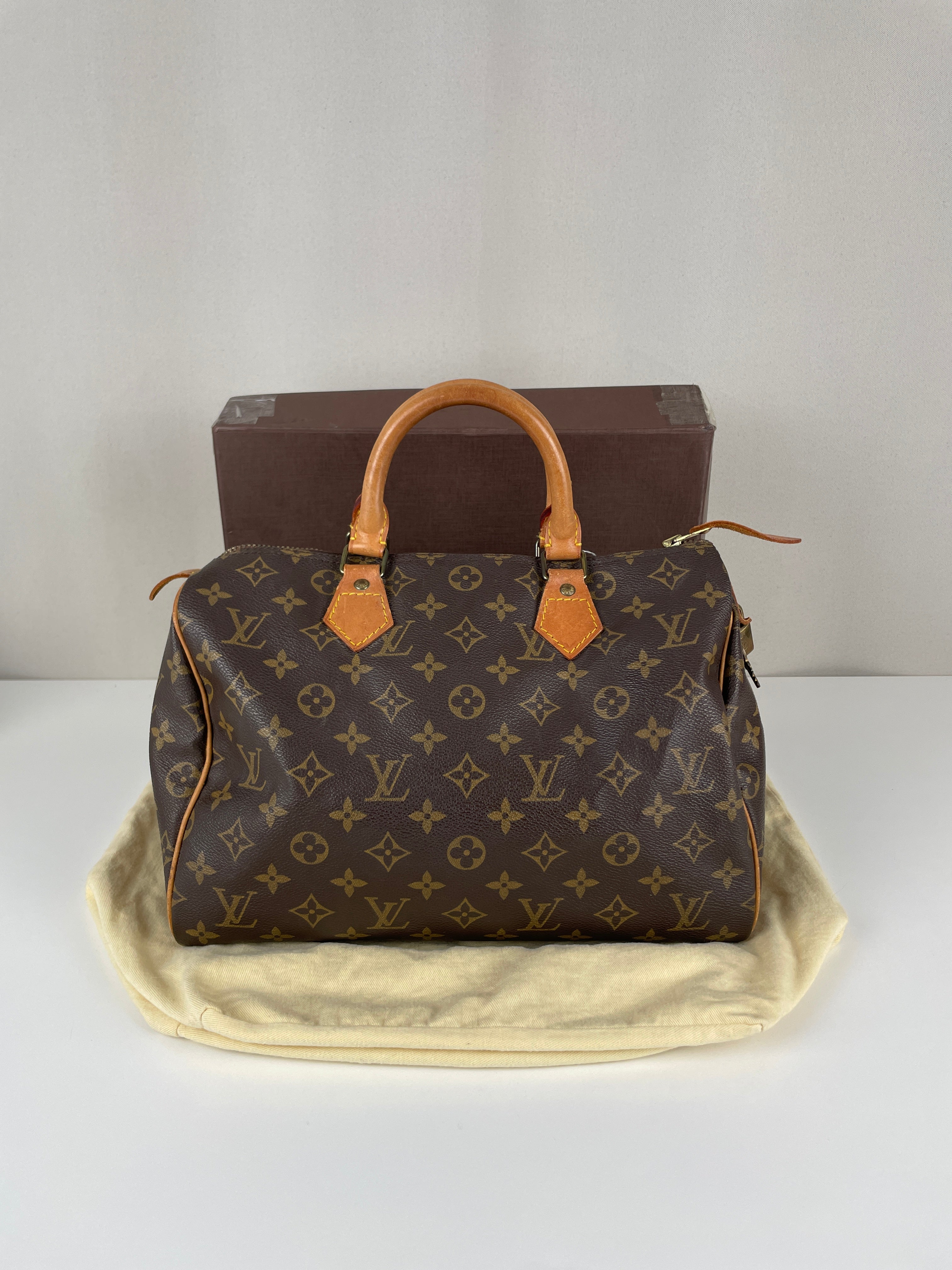 ☆Louis Vuitton Speedy 30 ブラウン☆ Louis Vuitton Speedy 30 brown – bamluxurystore