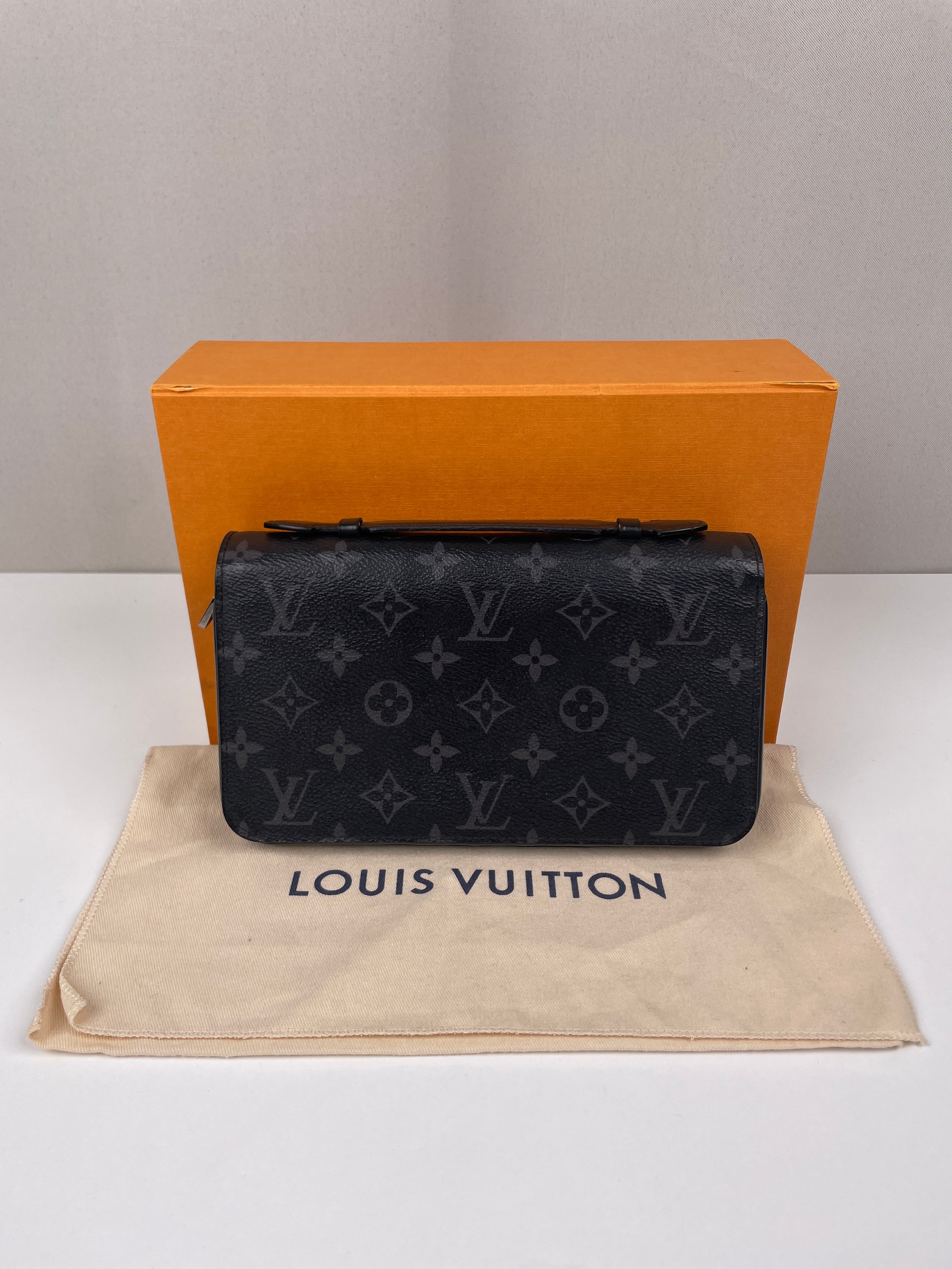 Louis Vuitton wallet Zippy XL eclipse monogram – bamluxurystore