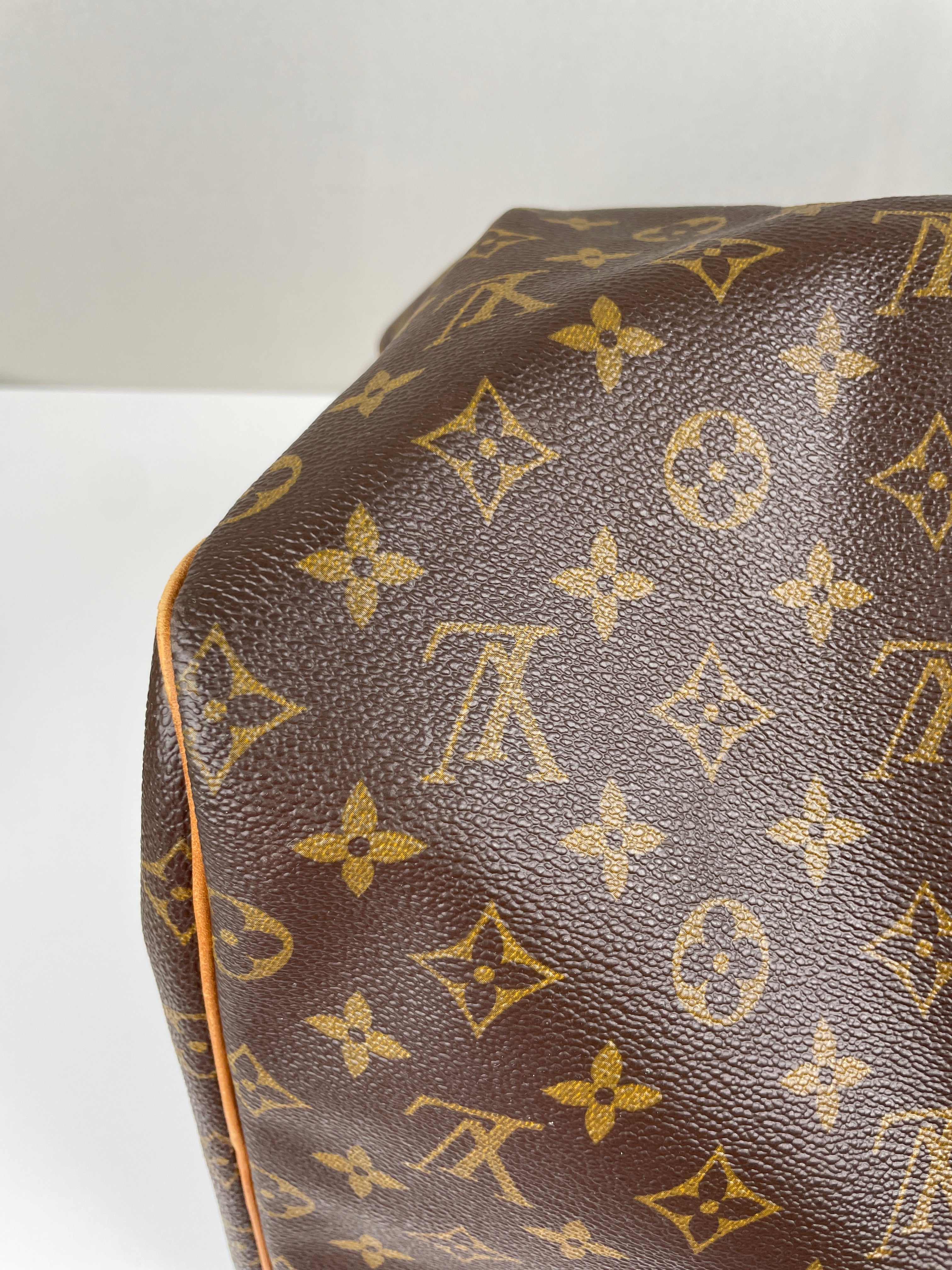 Keepall 55 Louis Vuitton brown monogram – bamluxurystore