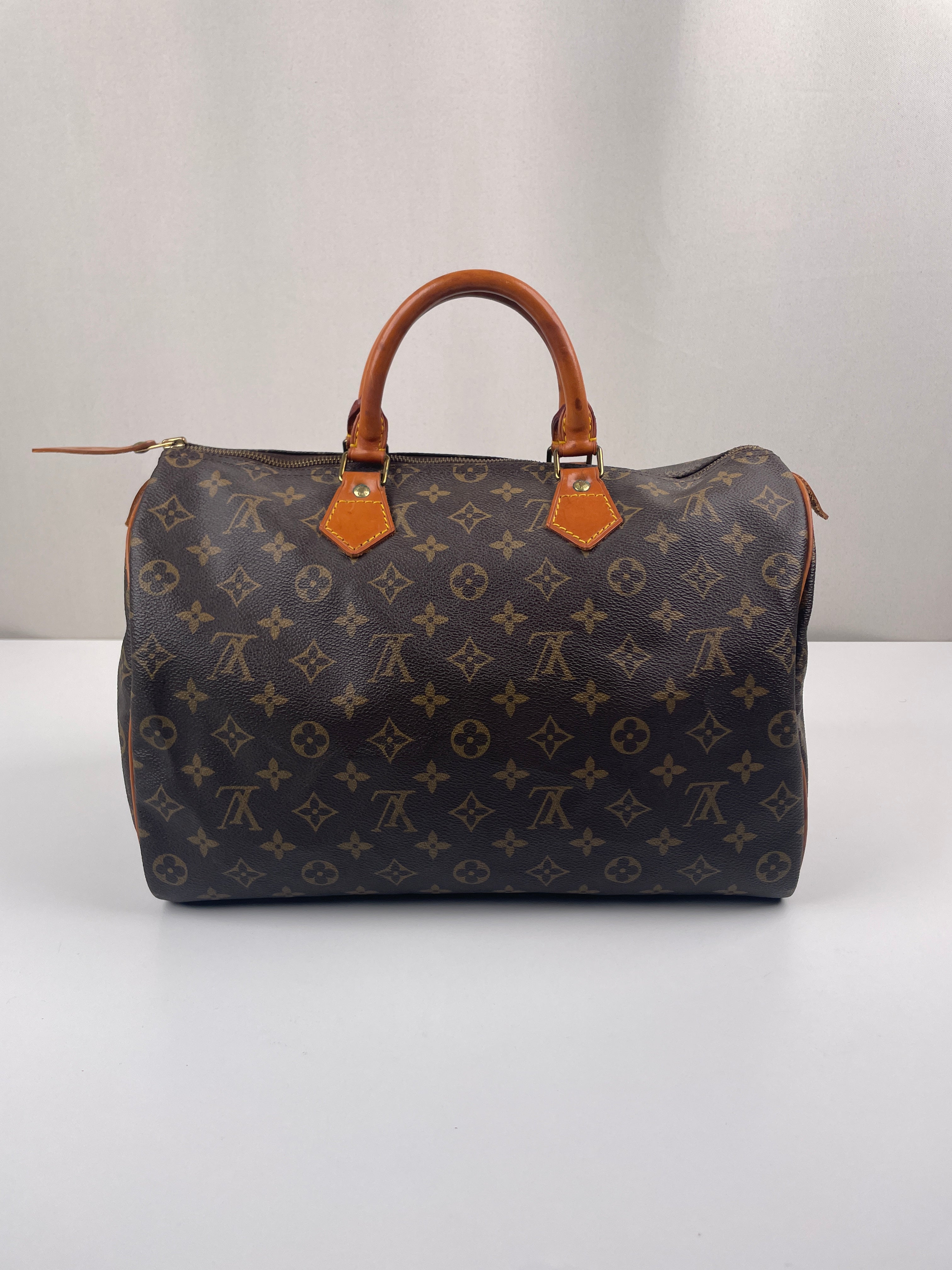 Louis Vuitton Speedy 35 Monogram Canvas – bamluxurystore