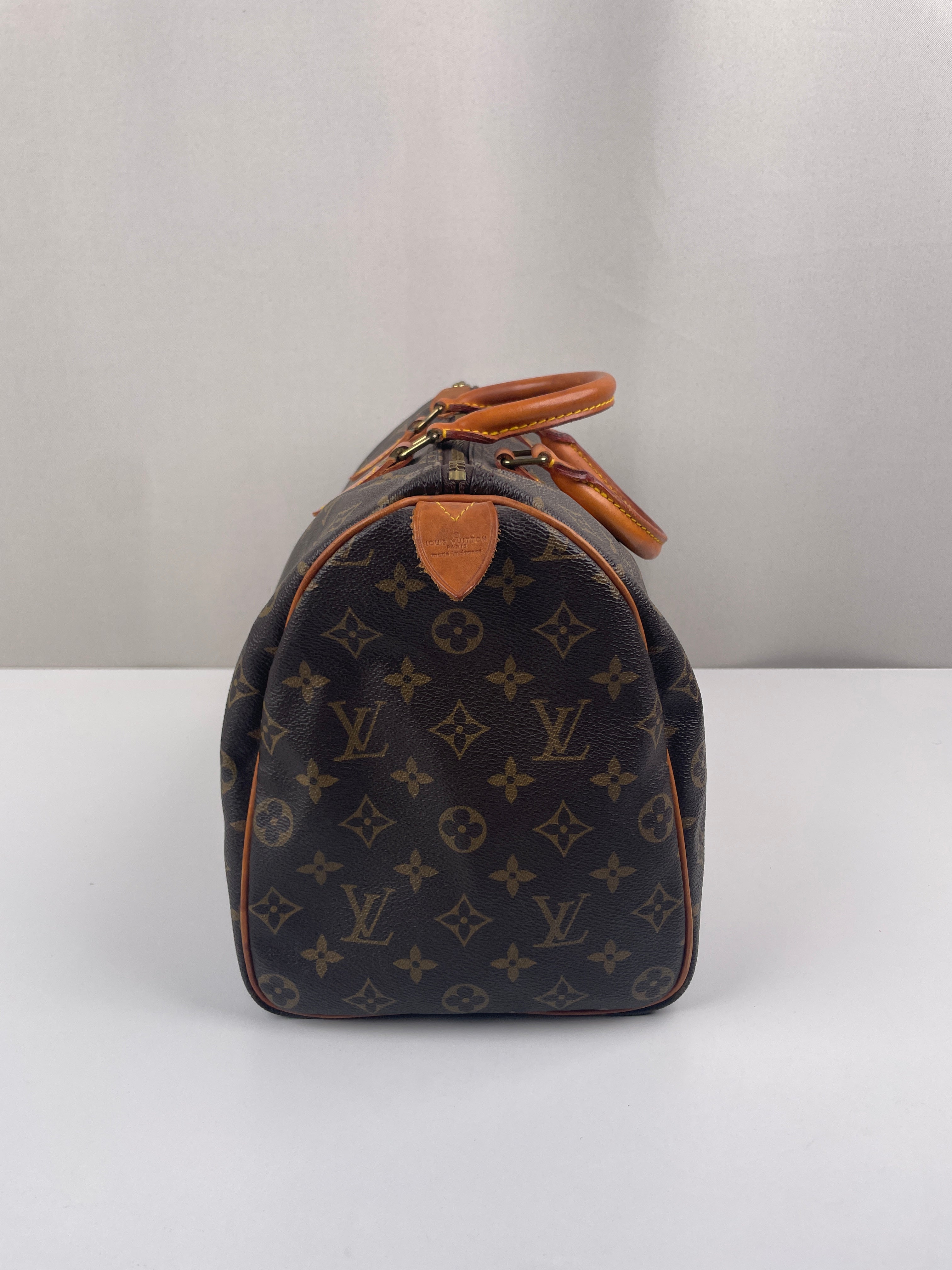 Louis Vuitton Speedy 35 Monogram Canvas – bamluxurystore
