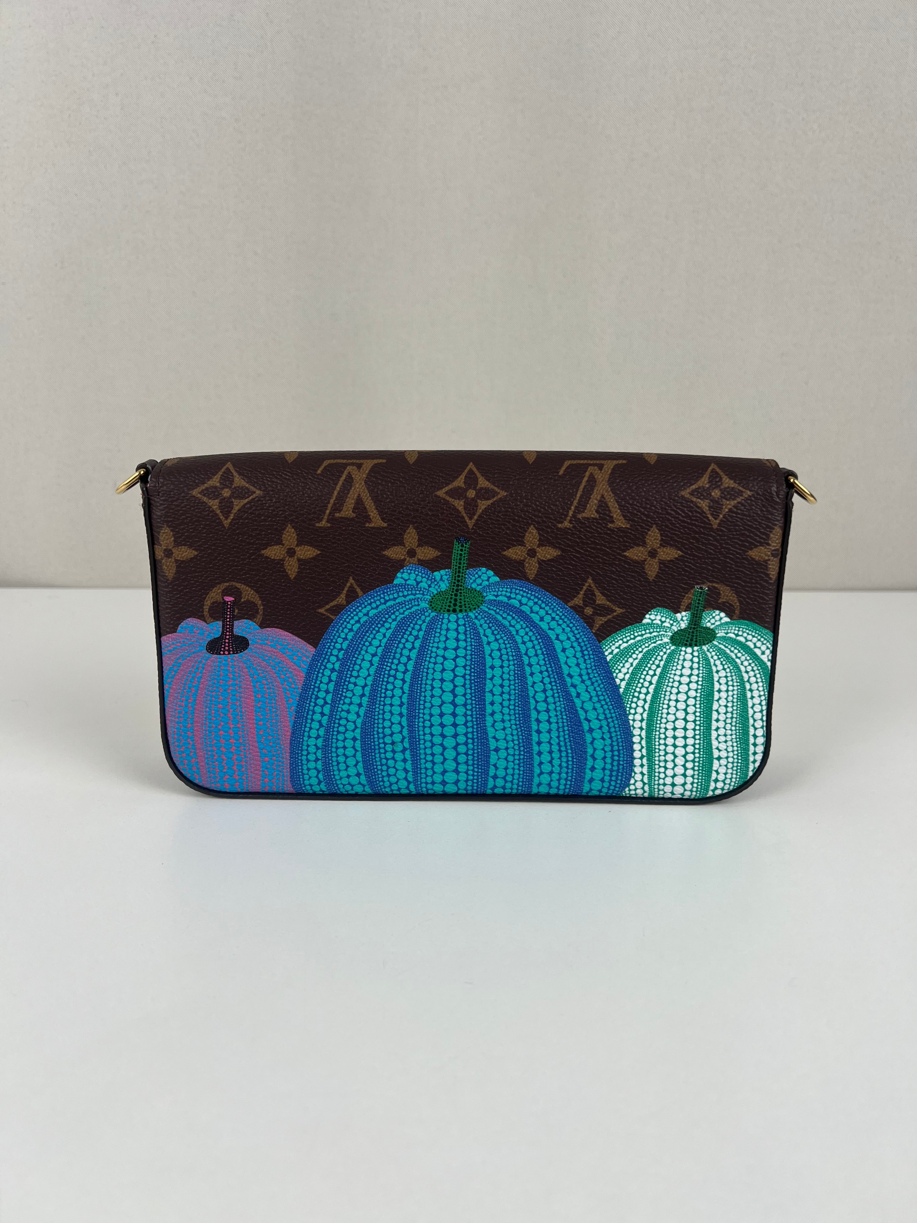 Louis Vuitton Felicie Monogram x Yayoi Kusama – bamluxurystore