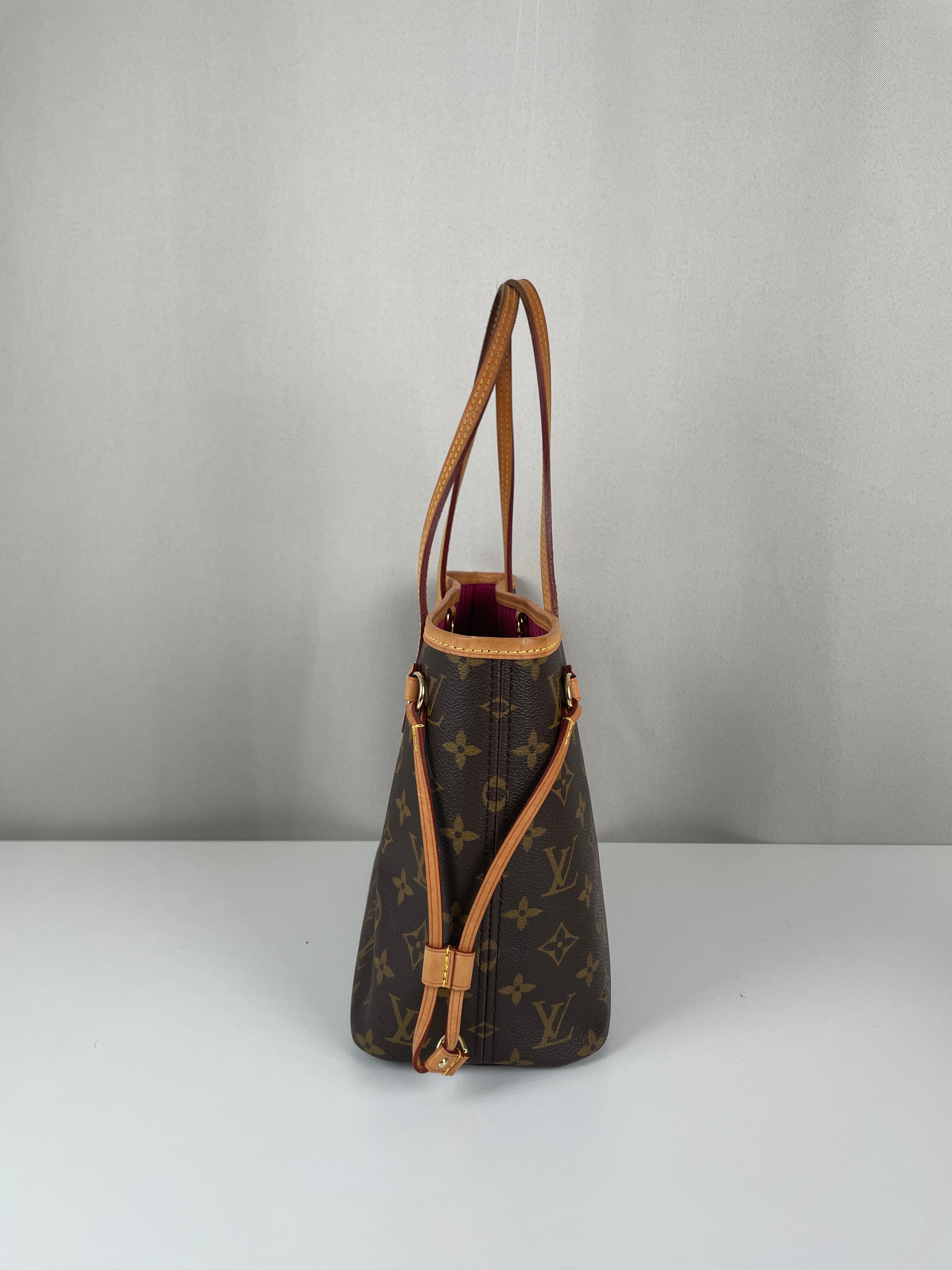 Monogram Canvas Louis Vuitton Neverfull Side Straps Louis Vuitton