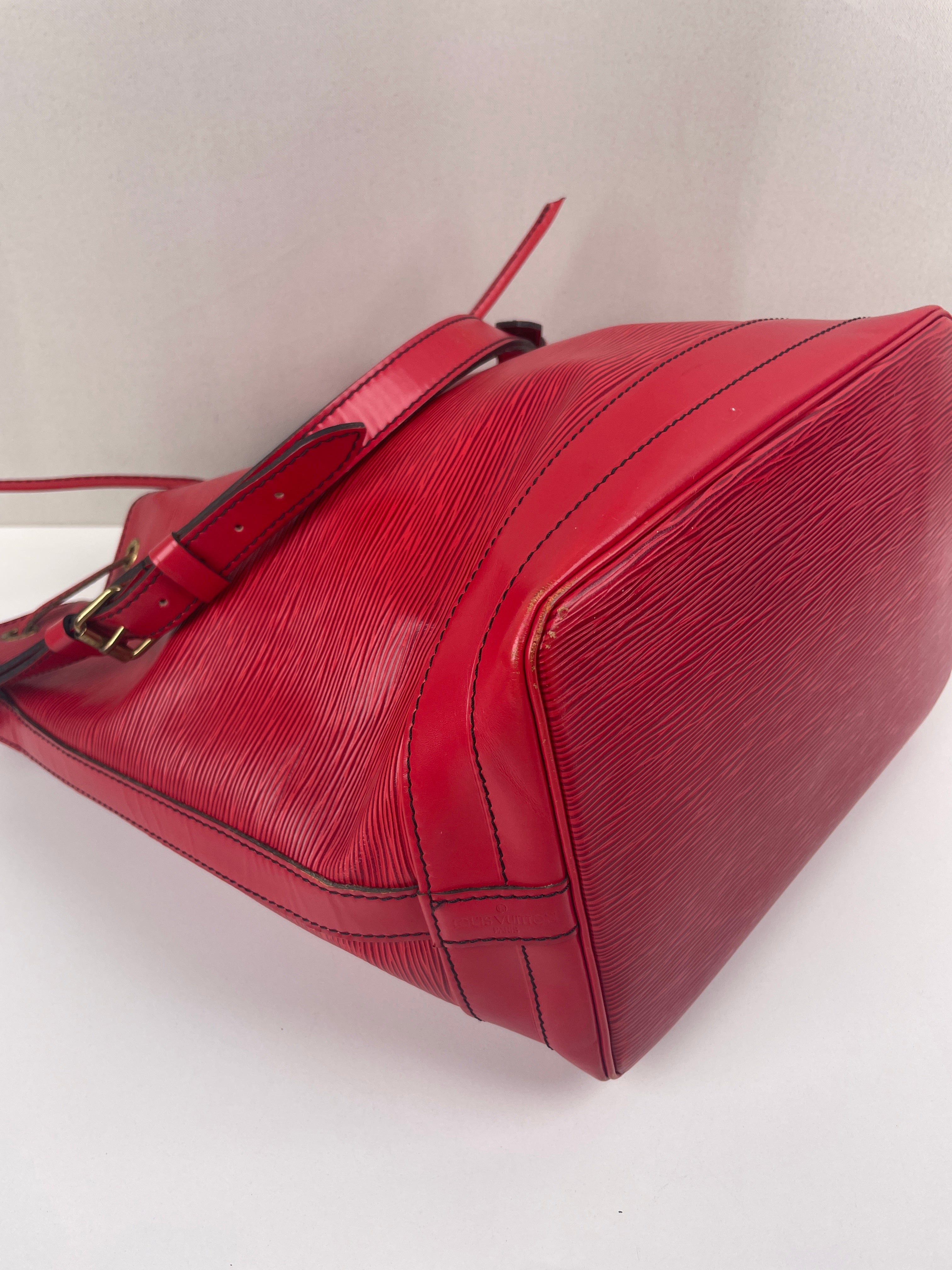 Louis Vuitton Noé GM red épi leather – bamluxurystore