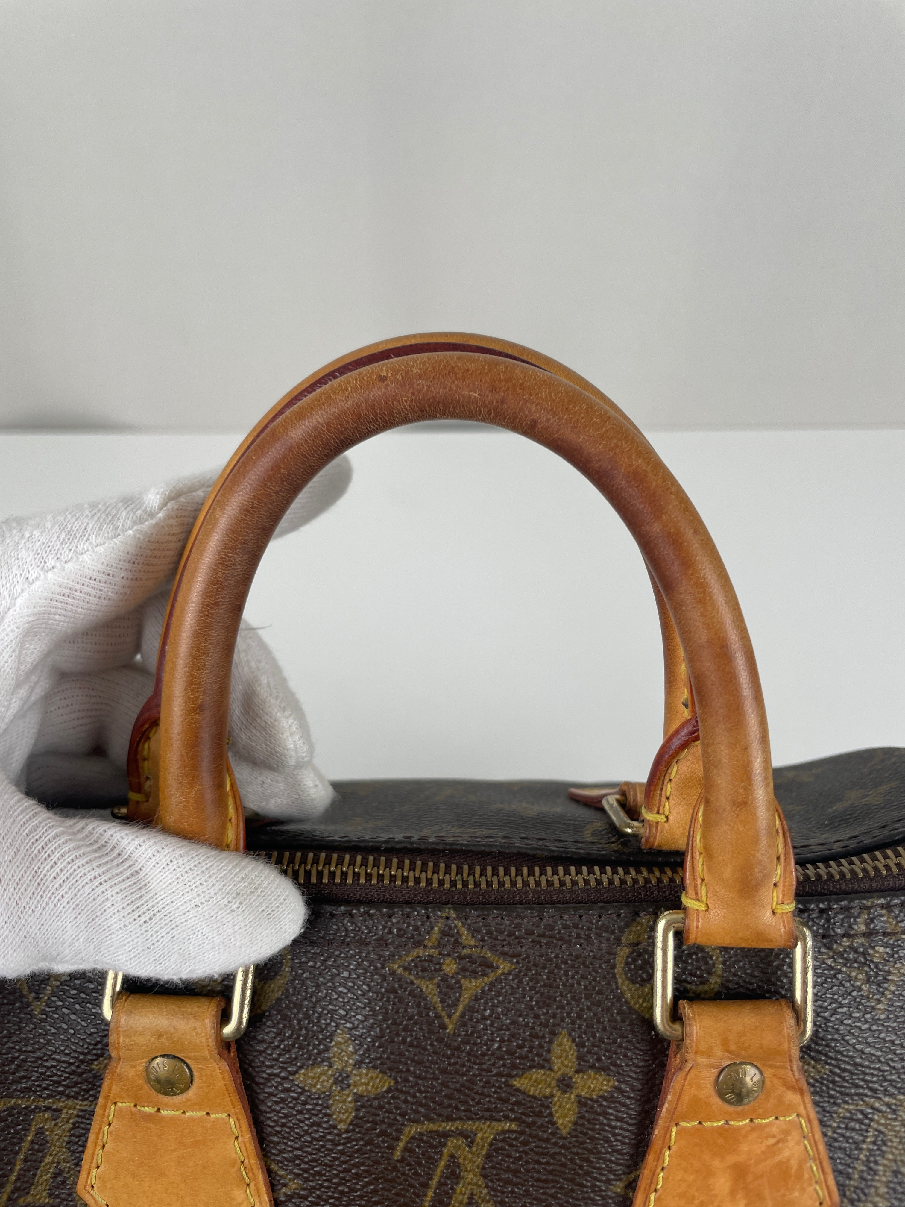 Louis Vuitton Speedy 25 Bag Monogram Canvas – bamluxurystore
