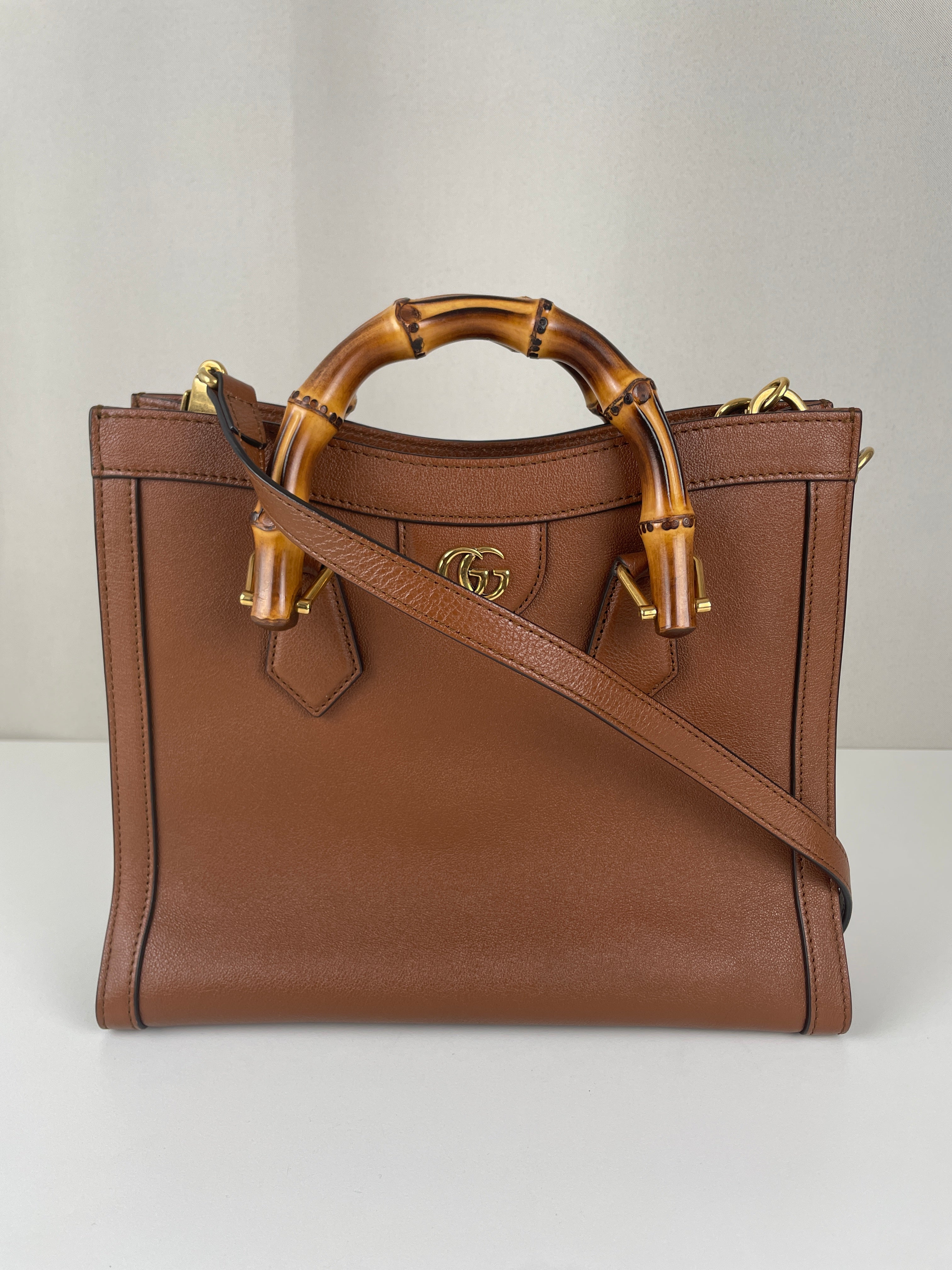 Gucci Diana bamboo brown – bamluxurystore