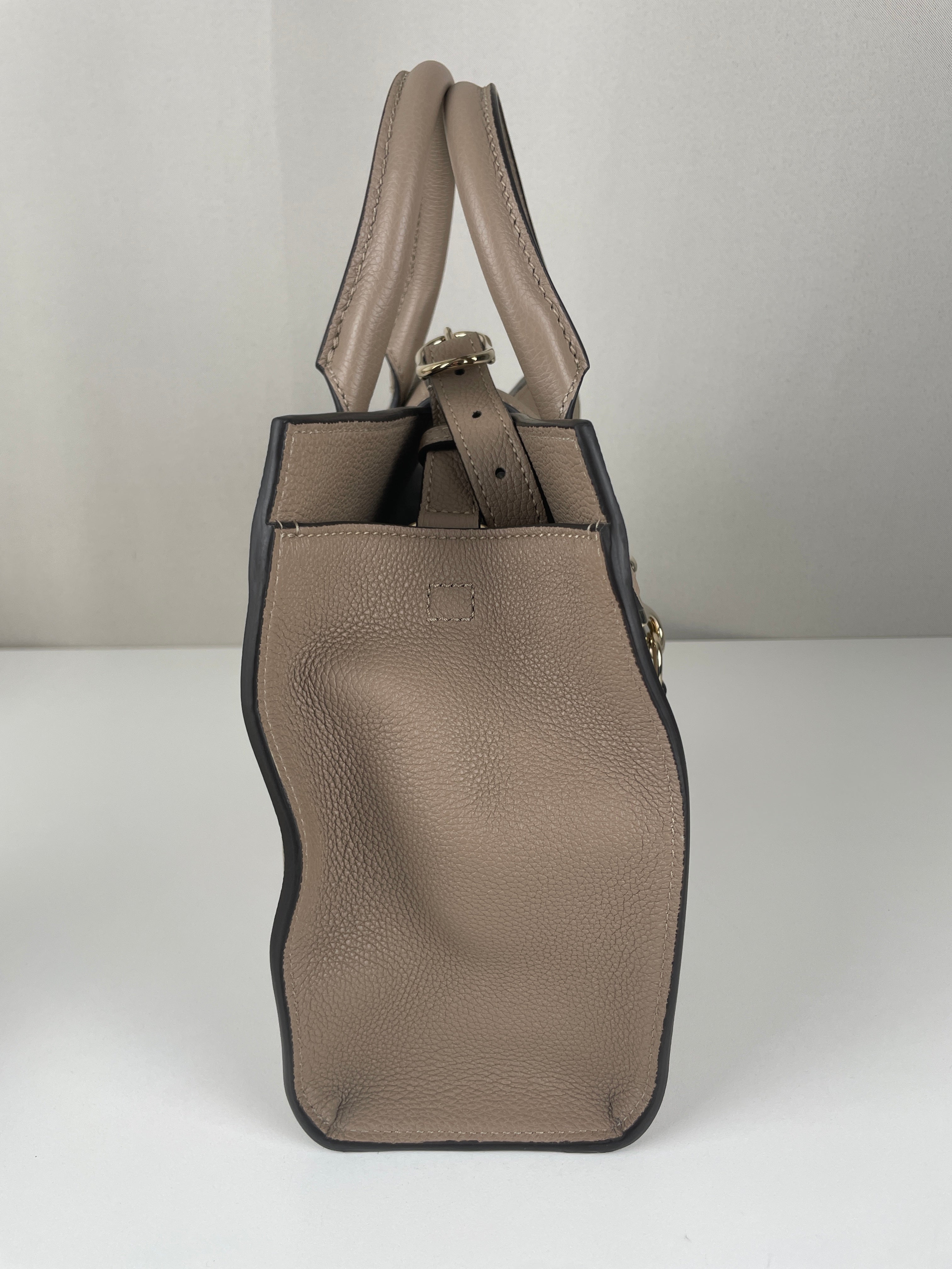 Gucci Jackie soft tote taupe leather – bamluxurystore