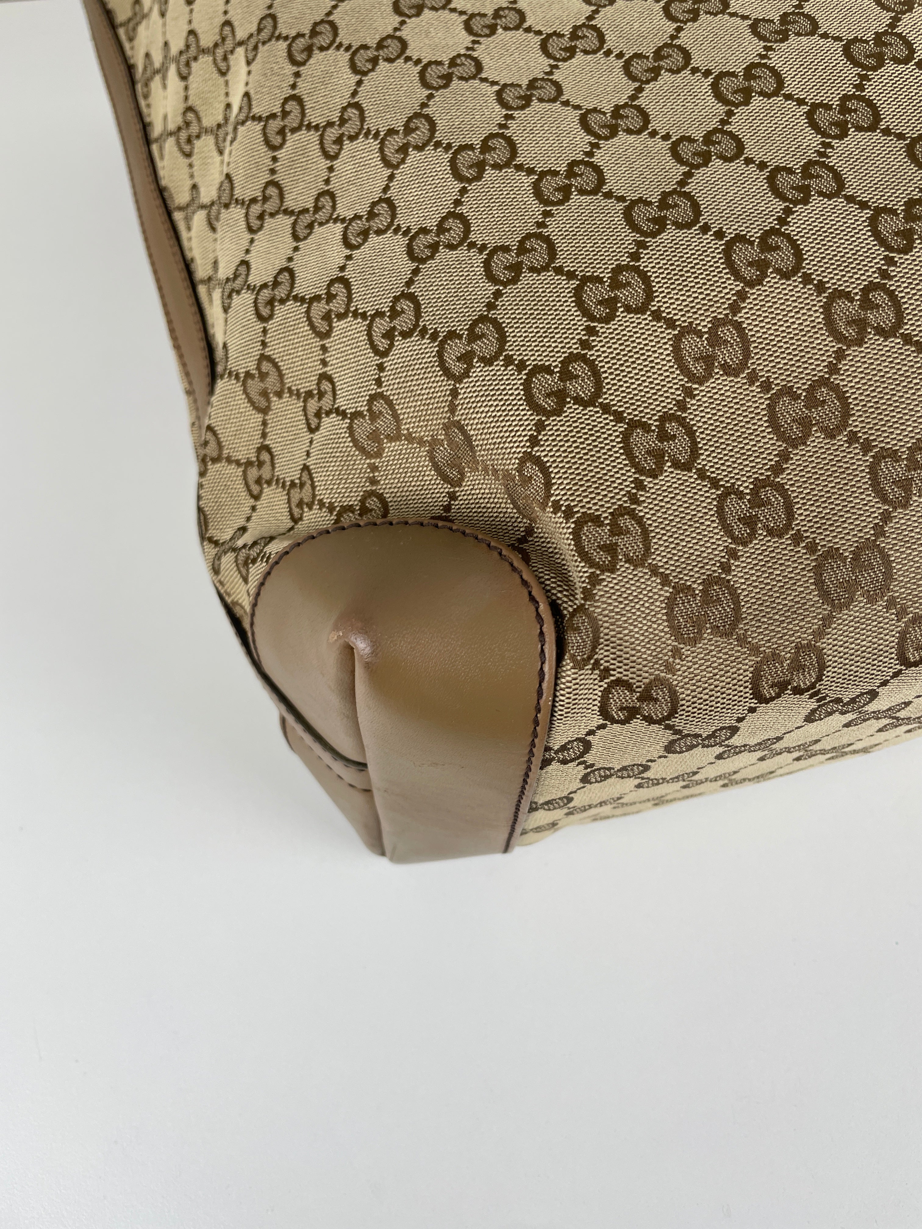 Gucci Tote GG Canvas Brown – bamluxurystore