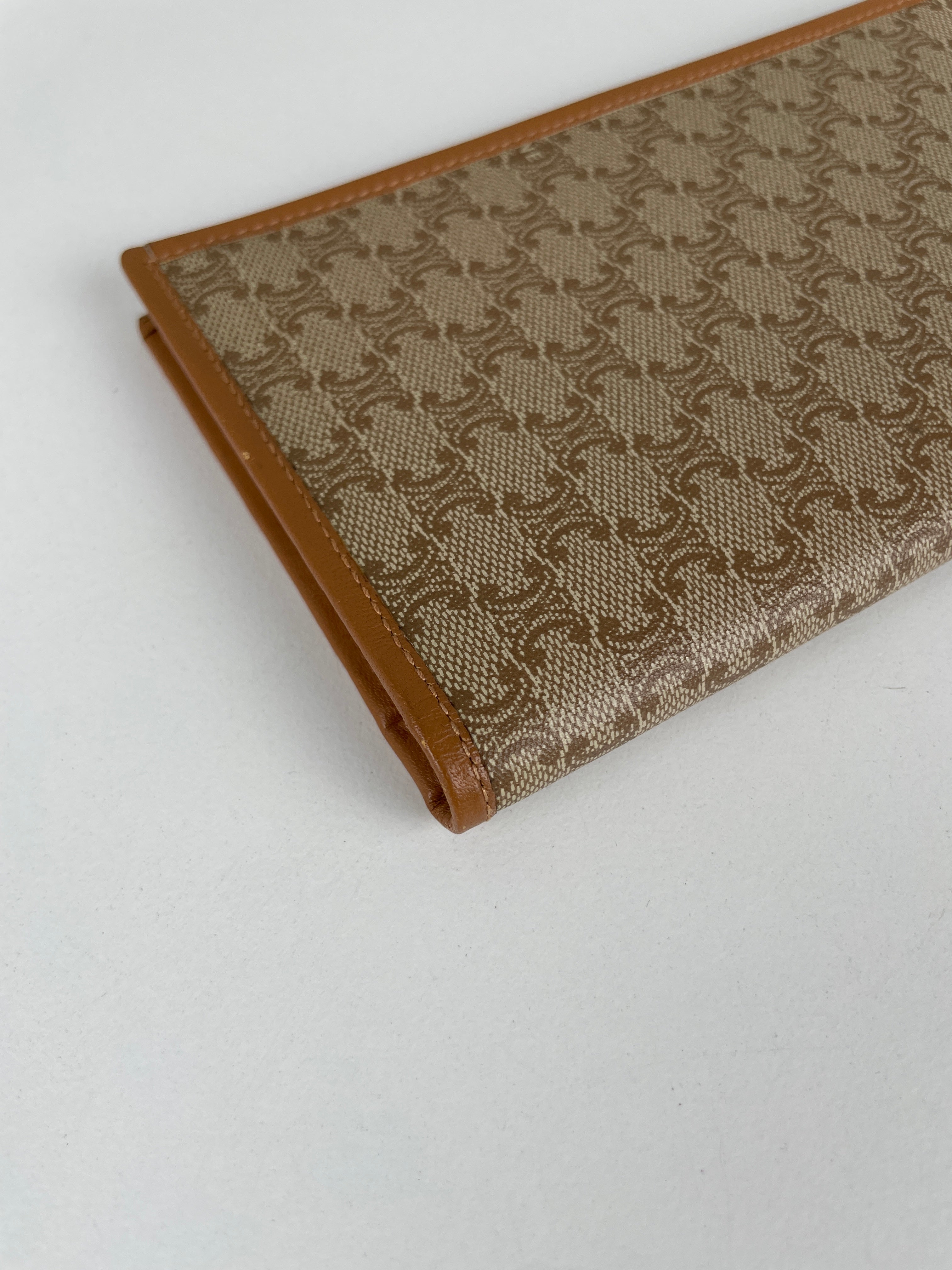Céline long wallet canvas beige – bamluxurystore