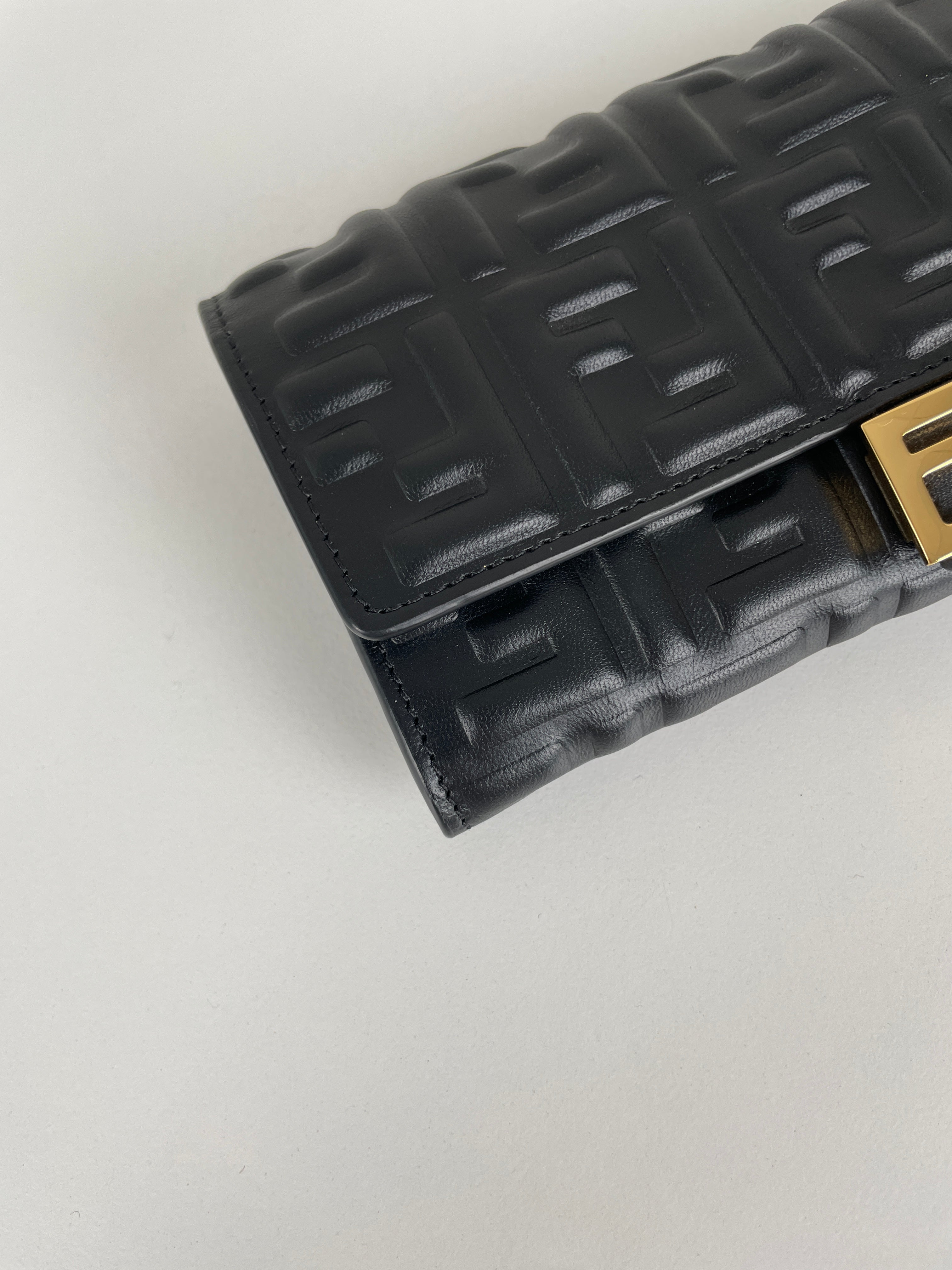 Fendi woc continental FF black – bamluxurystore