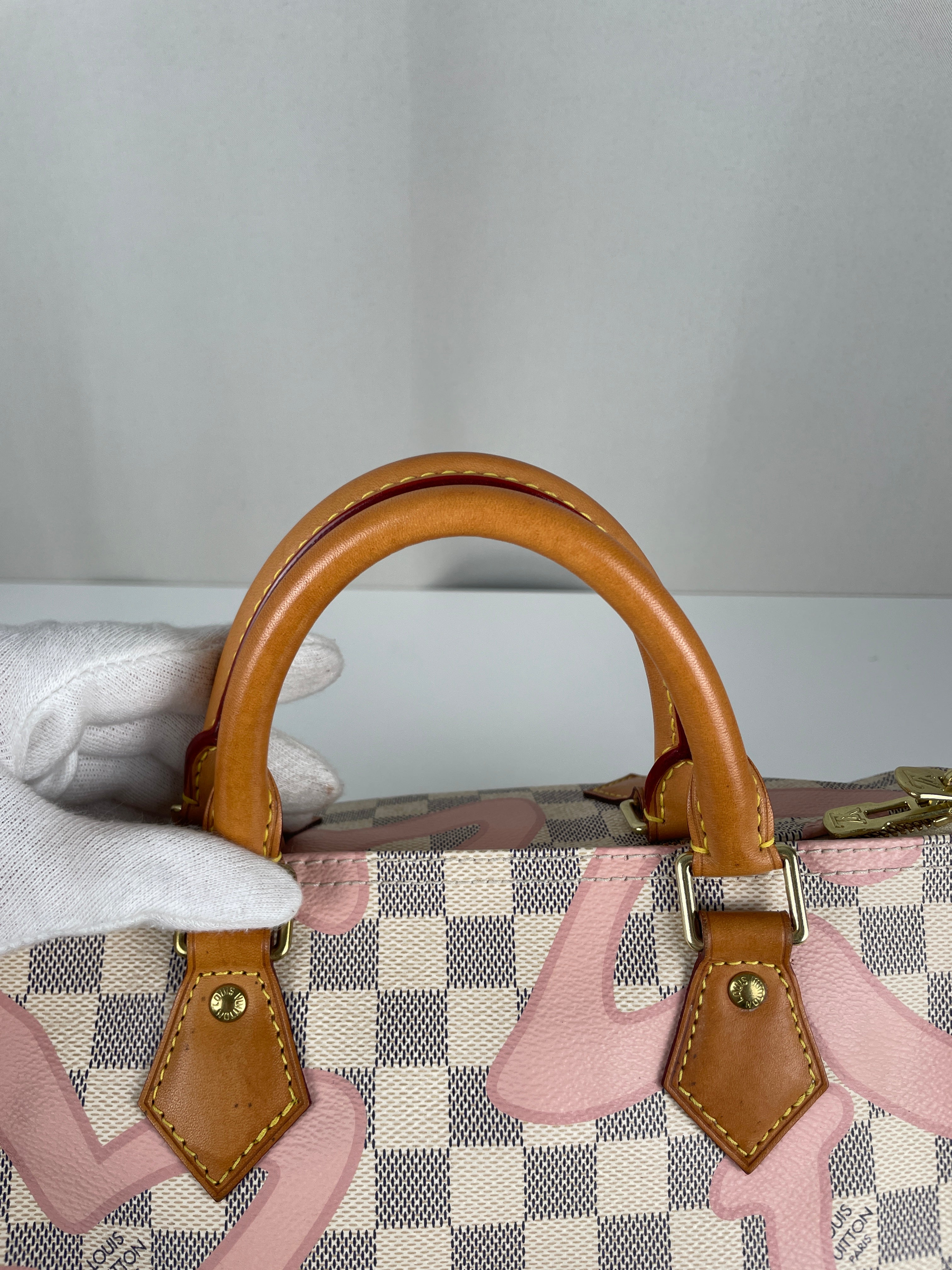Louis Vuitton speedy 30 damier azur tahitienne – bamluxurystore