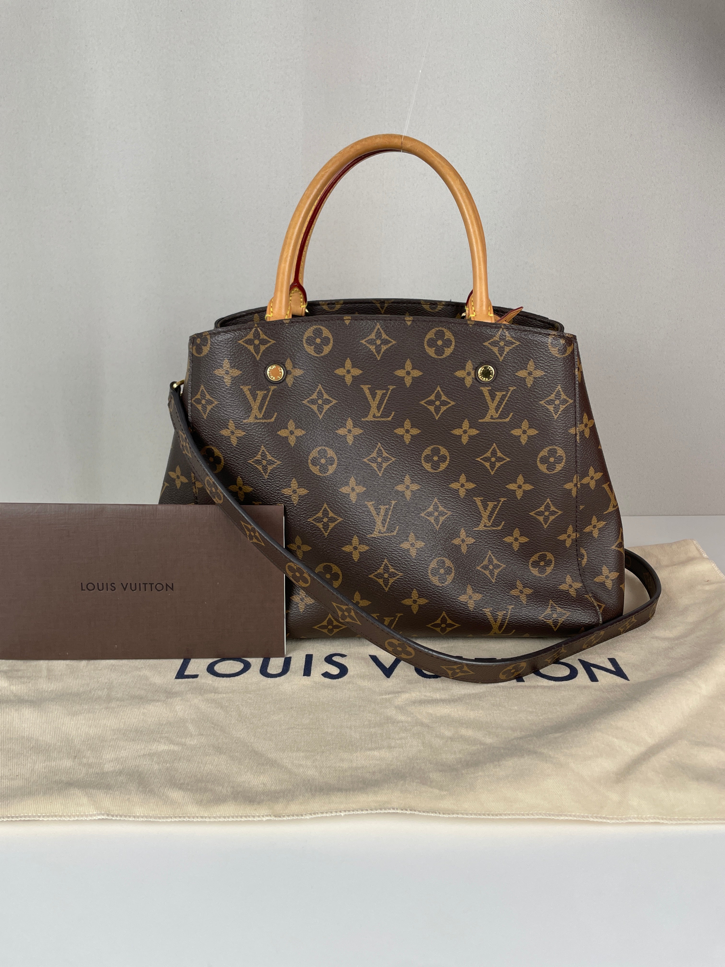 Louis Vuitton Montaigne MM Monogram – bamluxurystore