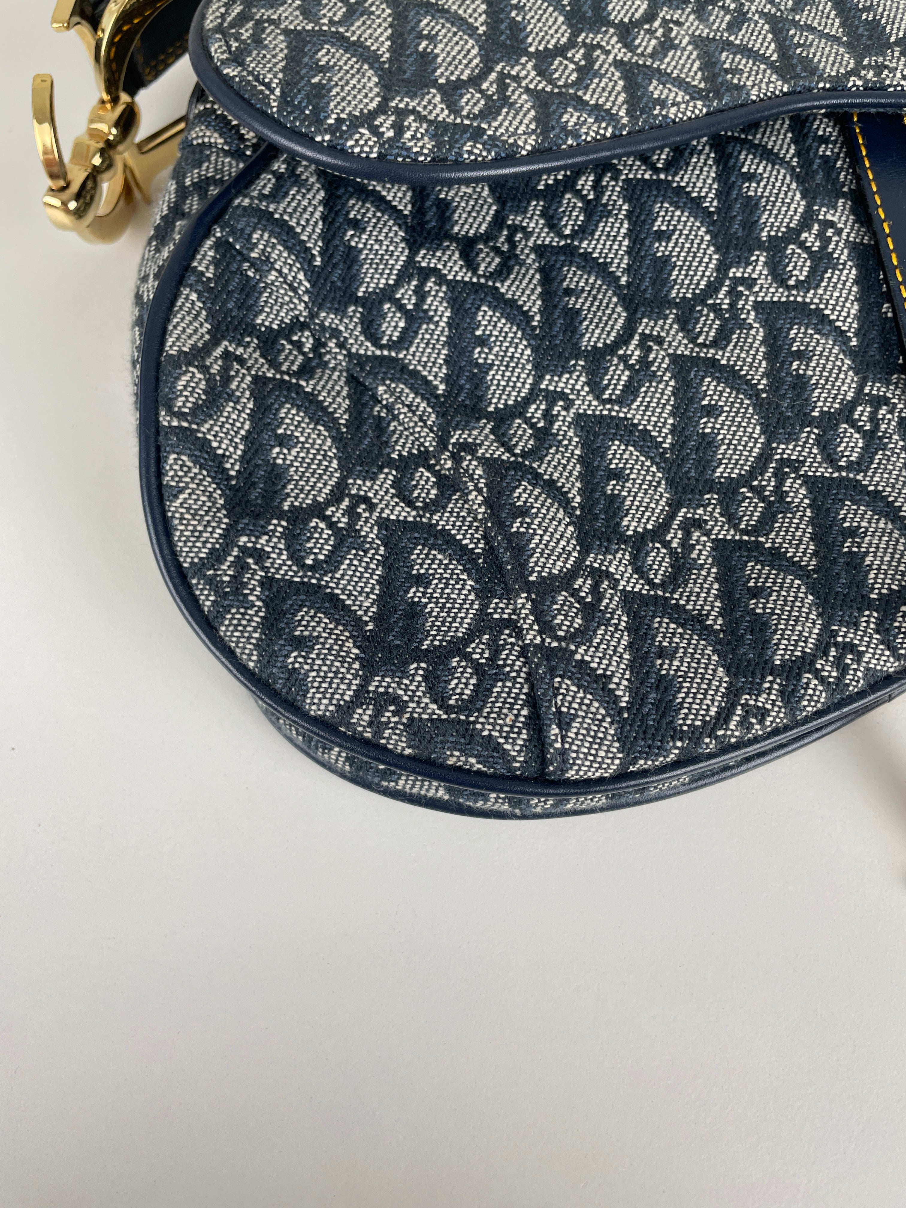 Dior Saddle oblique strap vintage – bamluxurystore