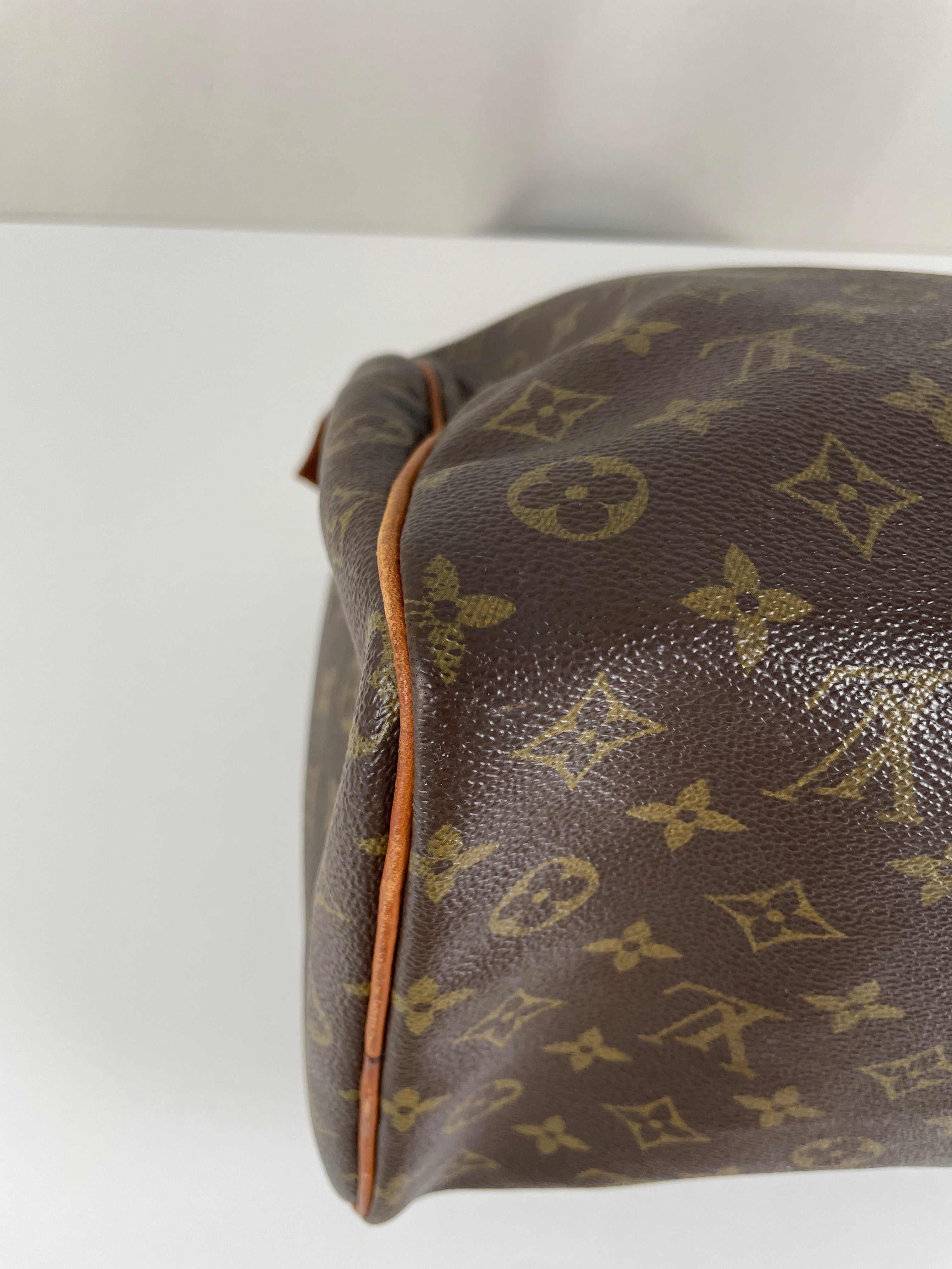 Louis Vuitton vintage Speedy 35 brown monogram – bamluxurystore