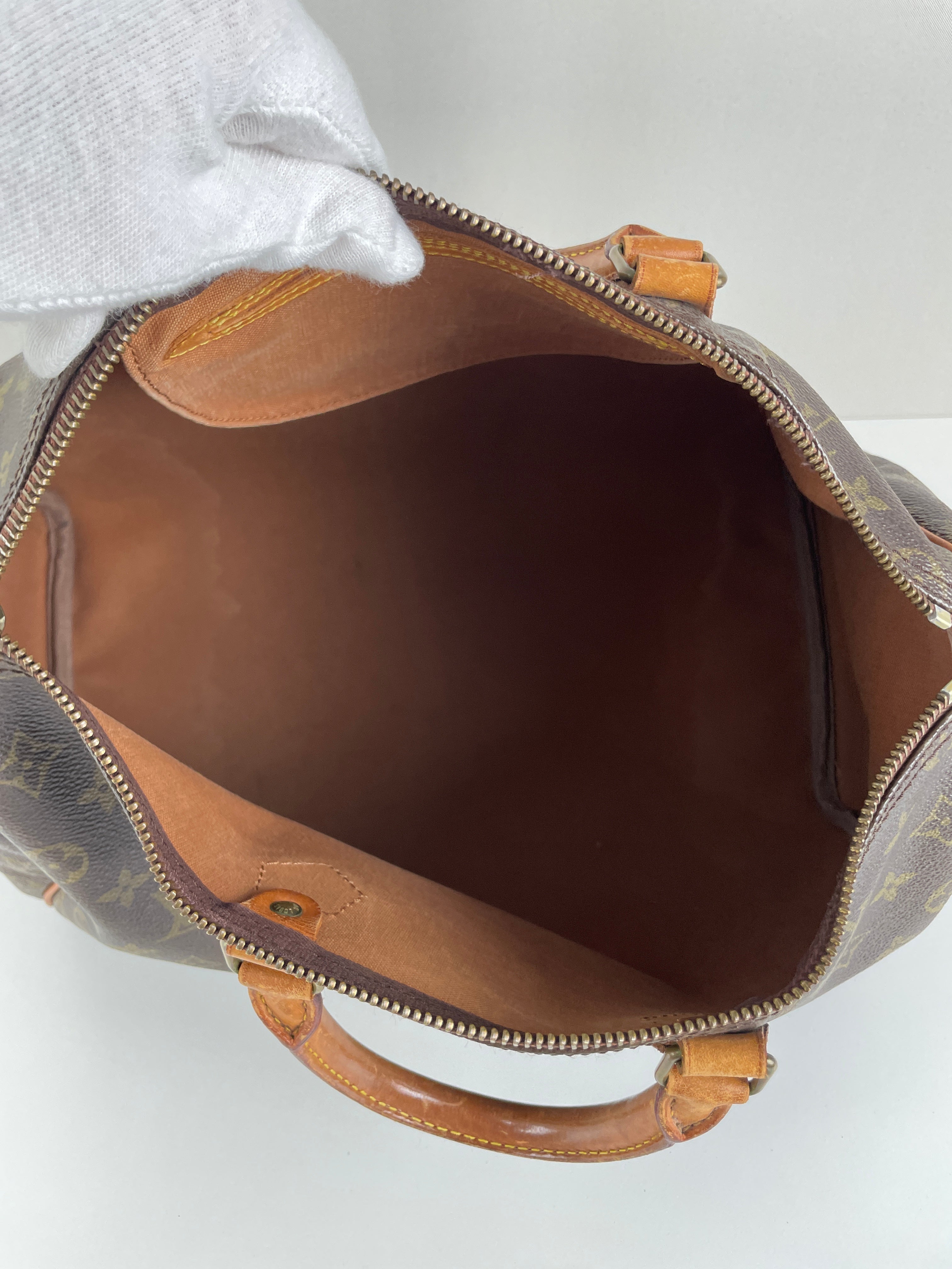 Louis Vuitton vintage Speedy 35 brown monogram – bamluxurystore
