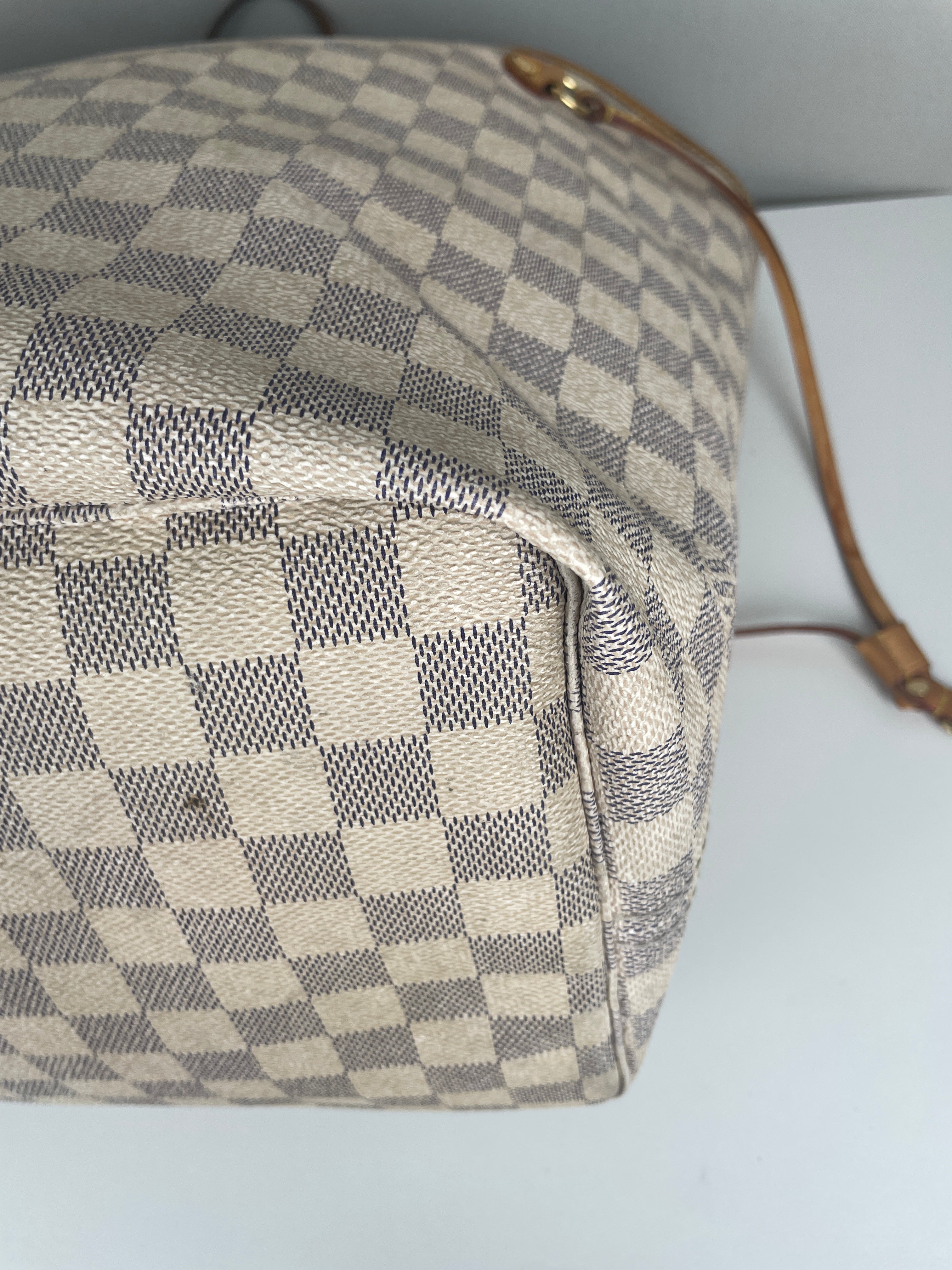Louis Vuitton Neverfull GM Damier Azur – bamluxurystore
