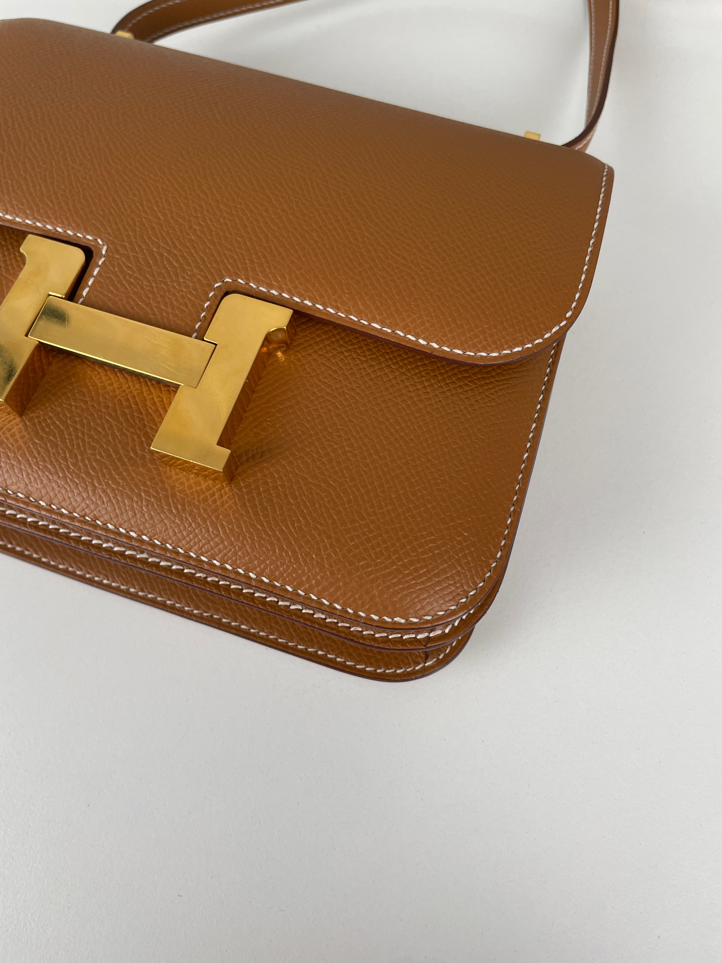 Hermès Constance 18 epsom leather gold – bamluxurystore