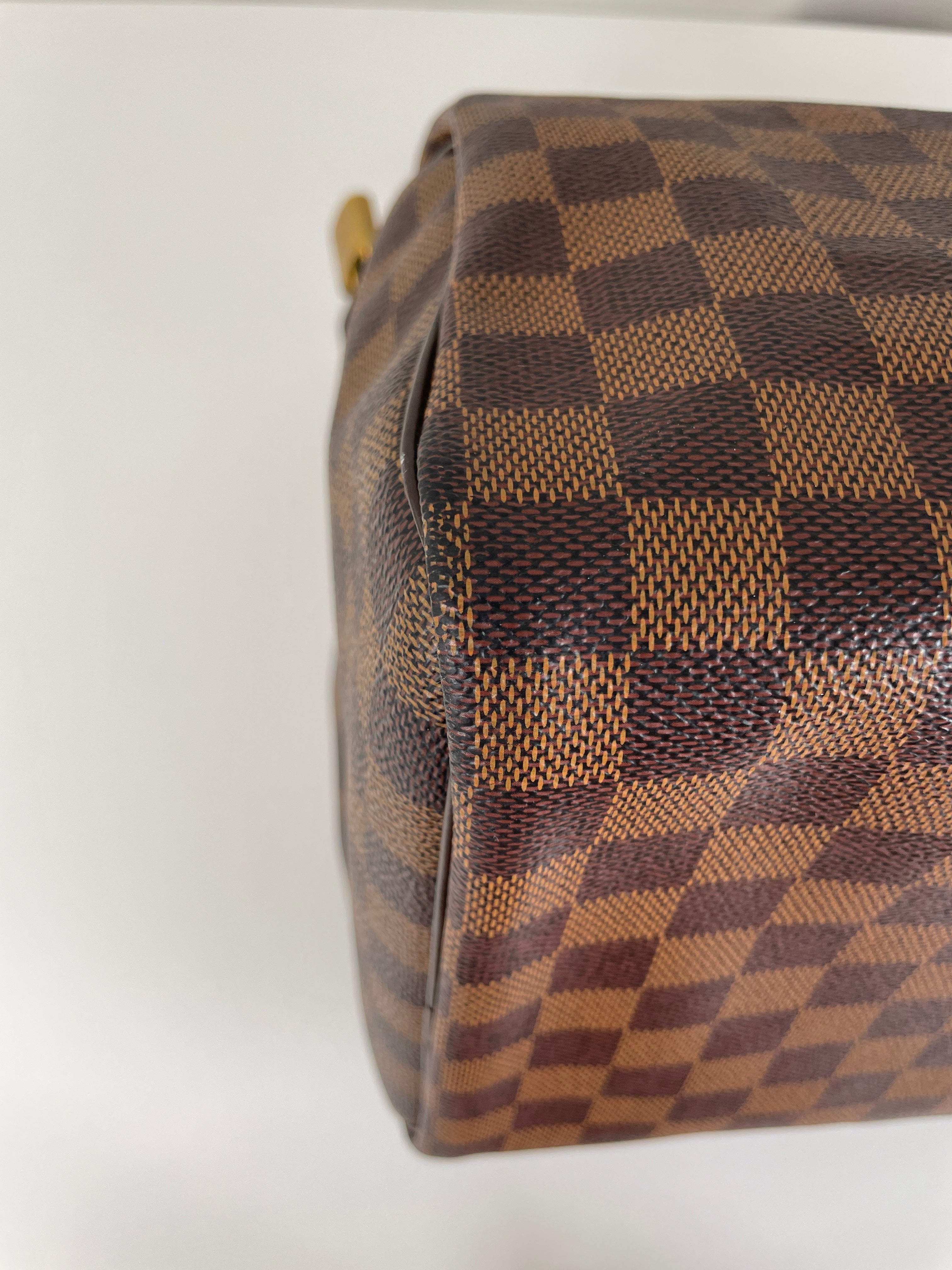 Louis Vuitton Speedy 35 damier ébène canvas – bamluxurystore