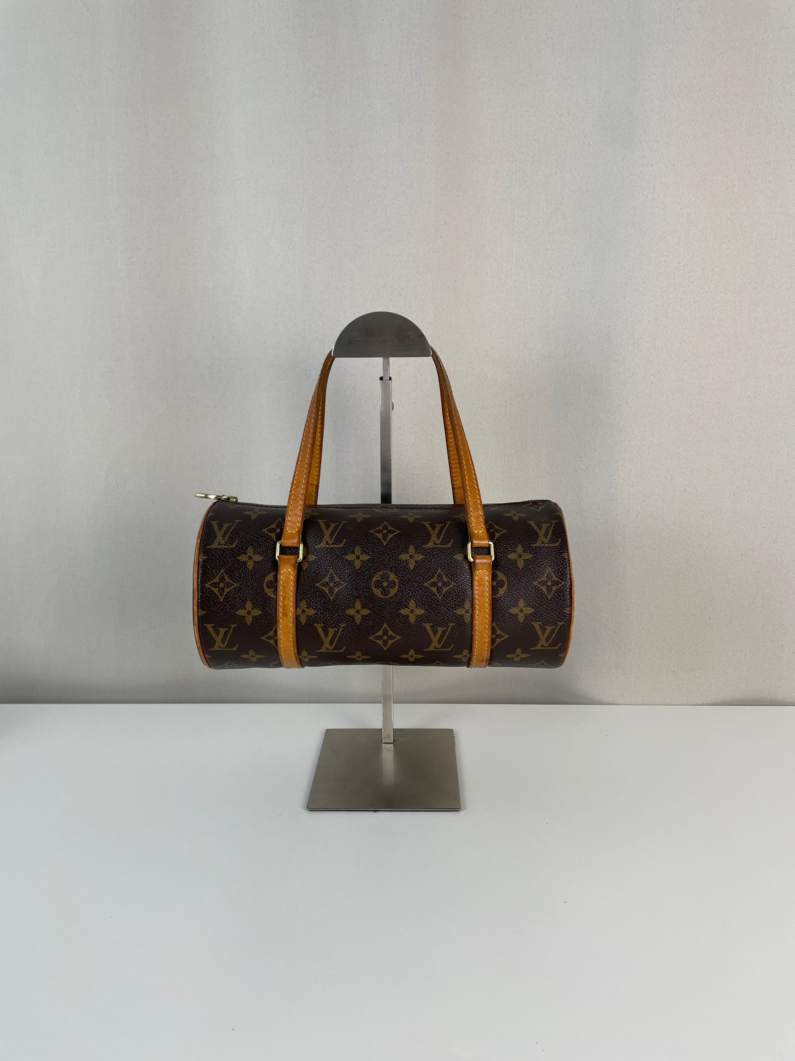 Louis Vuitton Papillon 30 | unique cylindrical bag | Bam Luxury