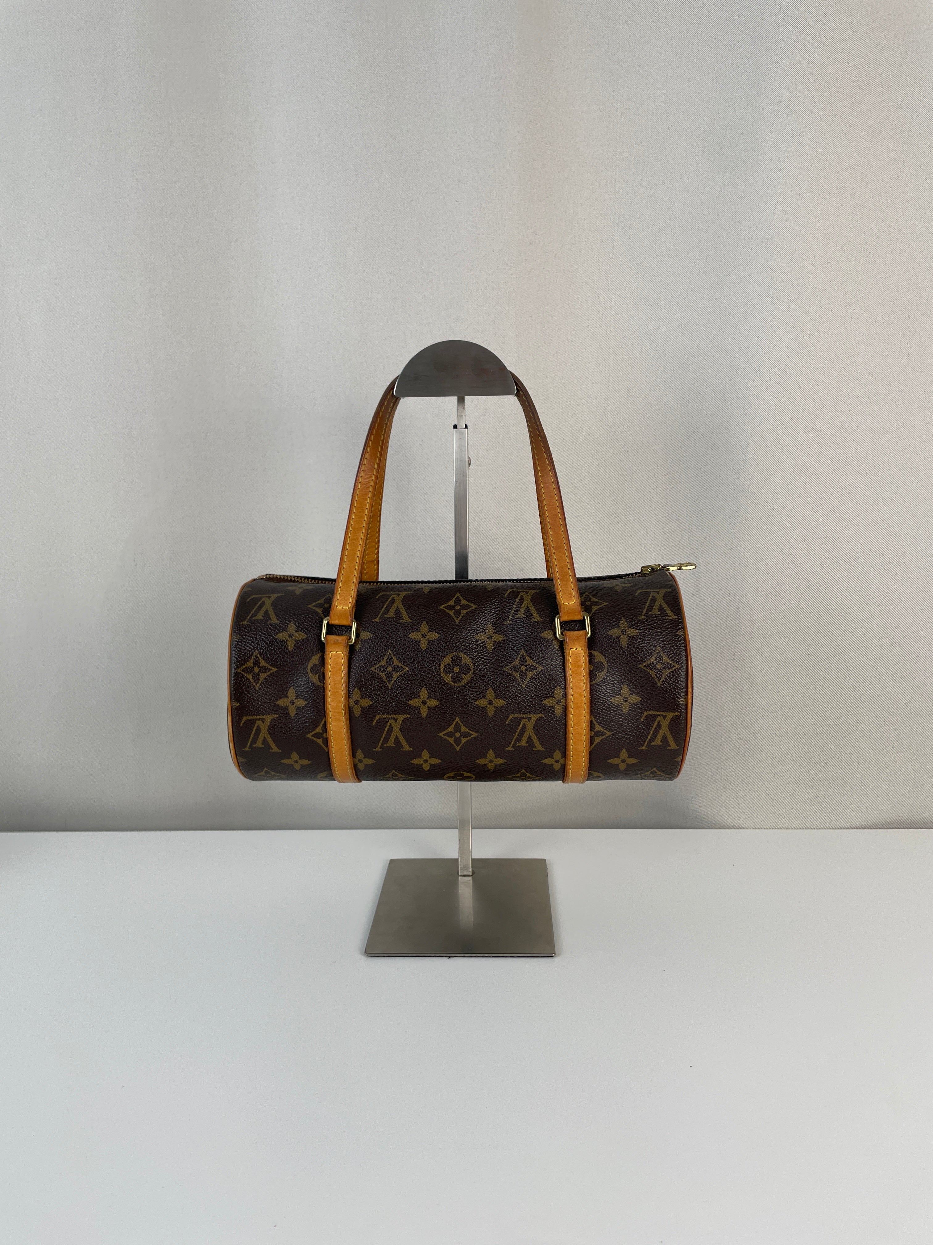 Louis Vuitton Papillon 30 | unique cylindrical bag | Bam Luxury