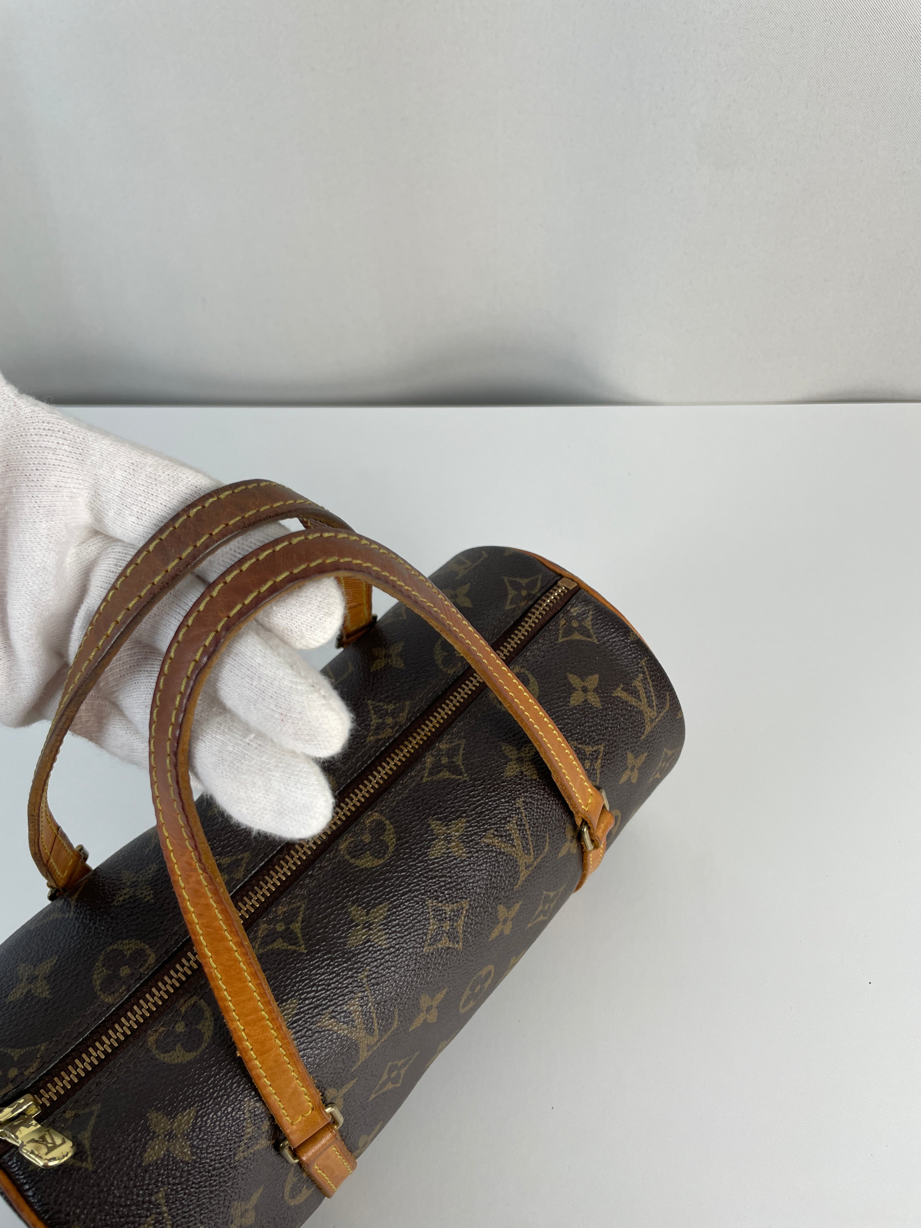 Louis Vuitton Papillon 30 | unique cylindrical bag | Bam Luxury