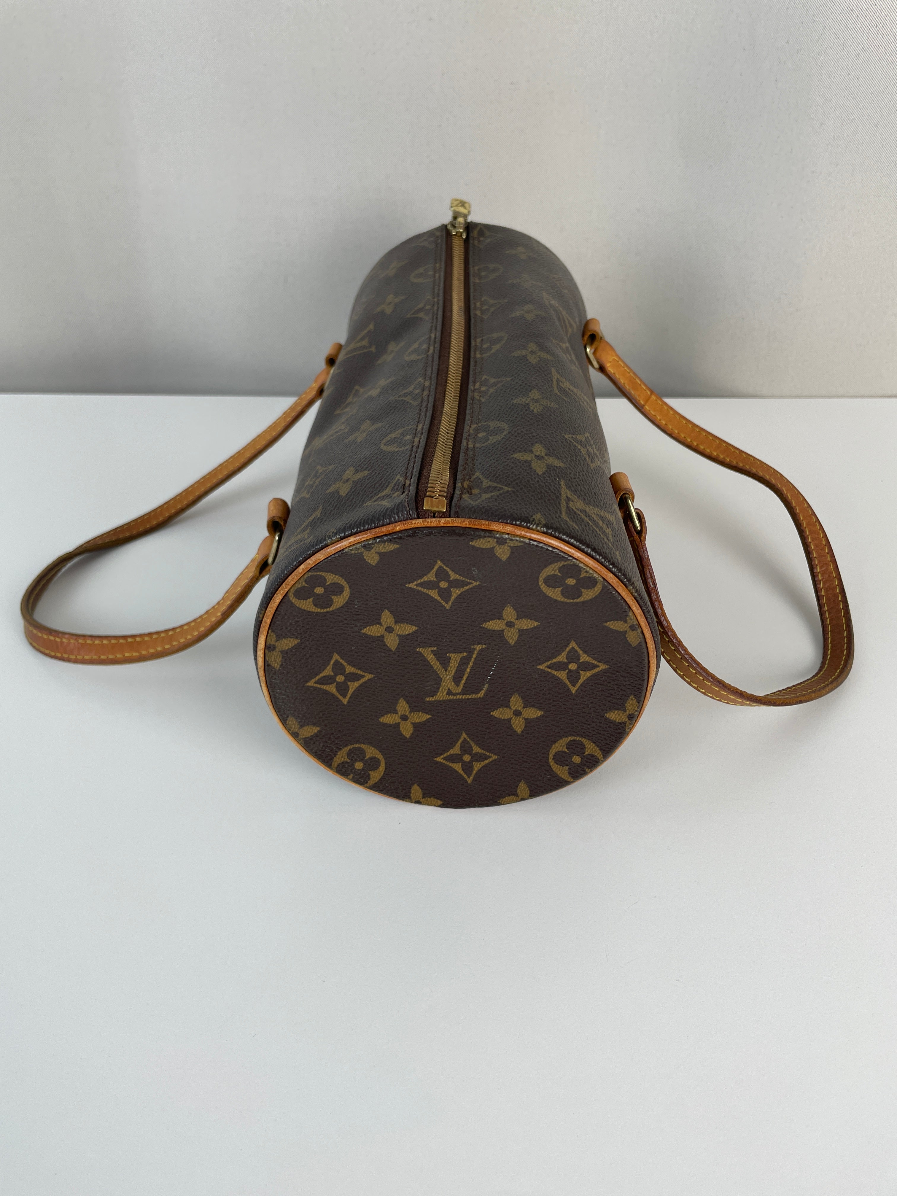 Louis Vuitton Papillon 30 | unique cylindrical bag | Bam Luxury