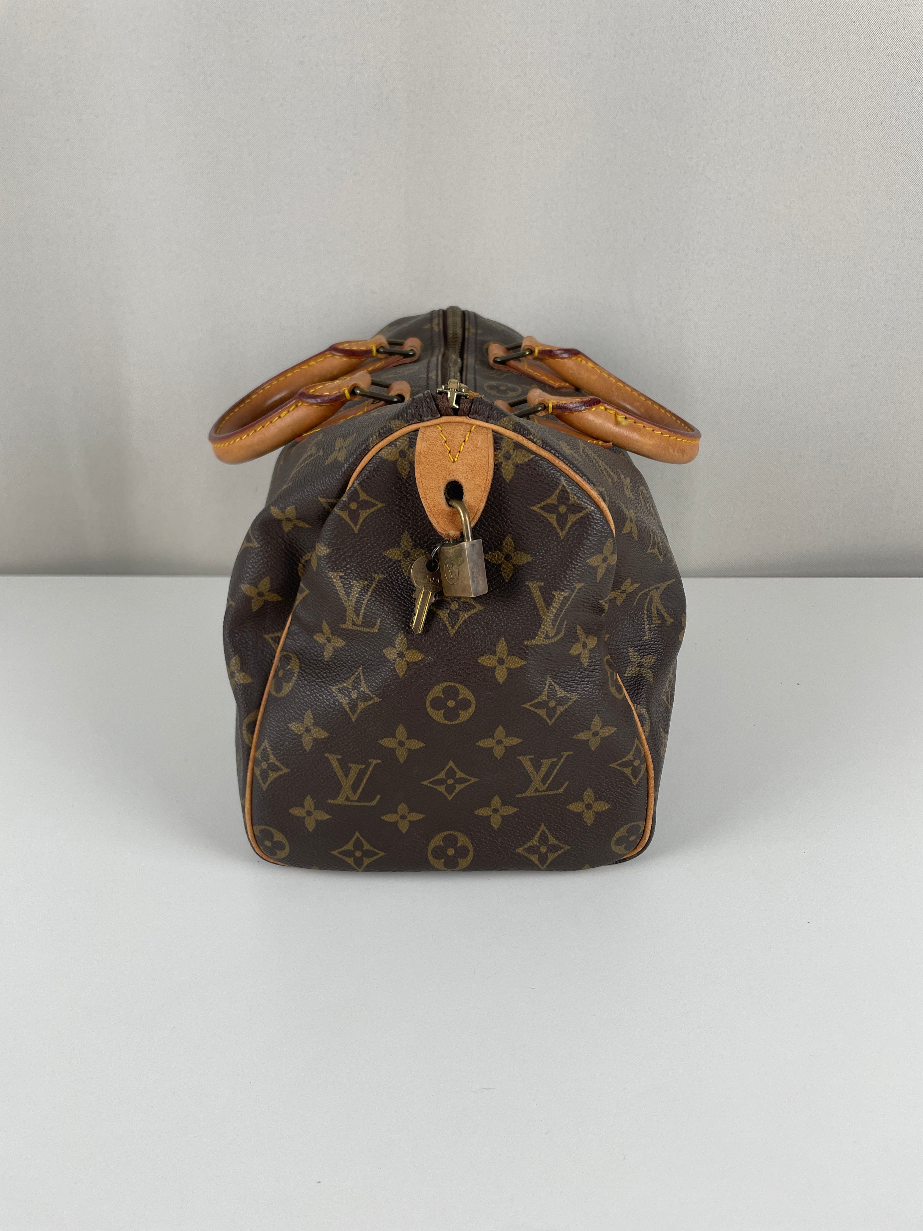 ☆Louis Vuitton Speedy 30 ブラウン☆ Louis Vuitton Speedy 30 brown – bamluxurystore