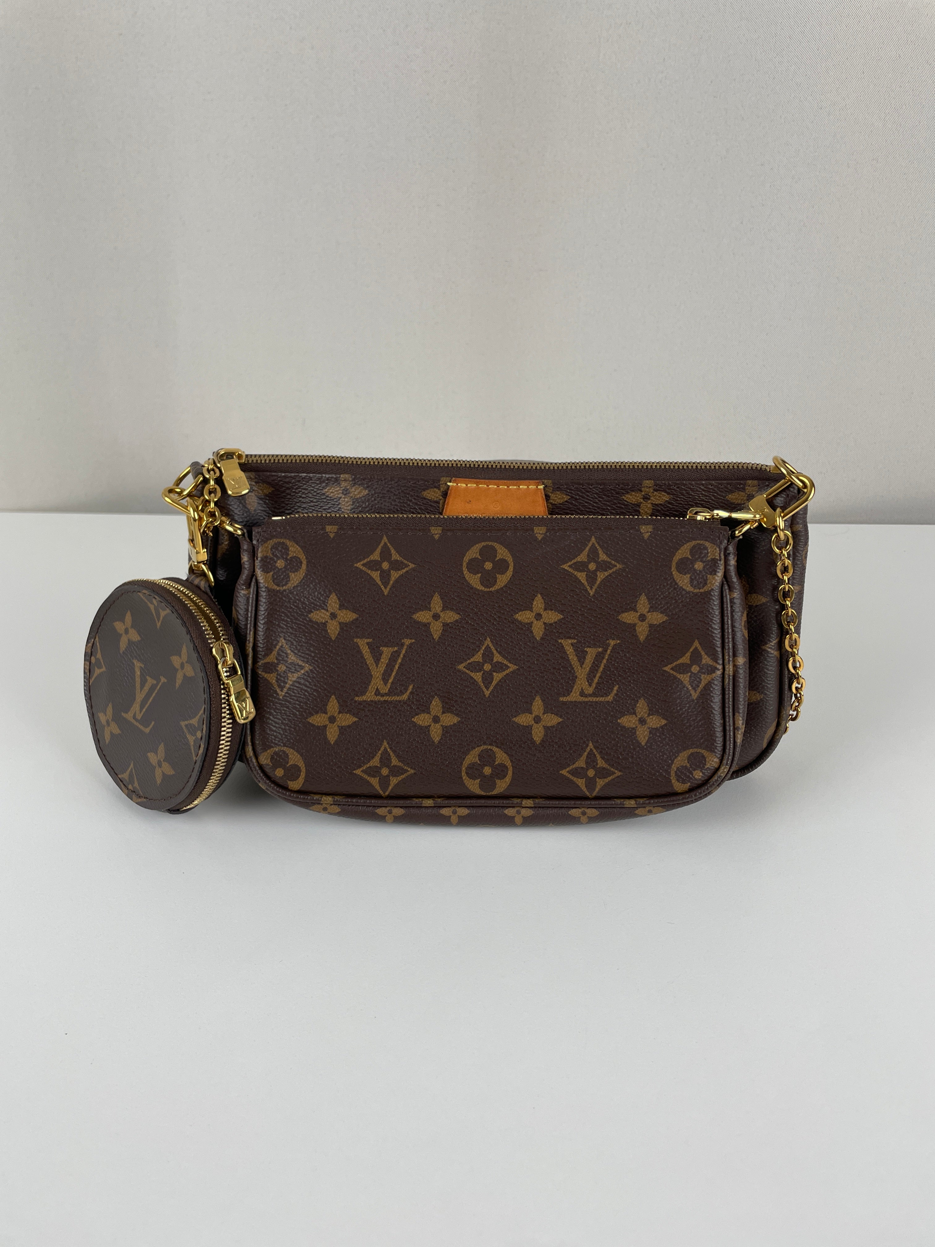 Louis Vuitton Multi Pochette green strap – bamluxurystore