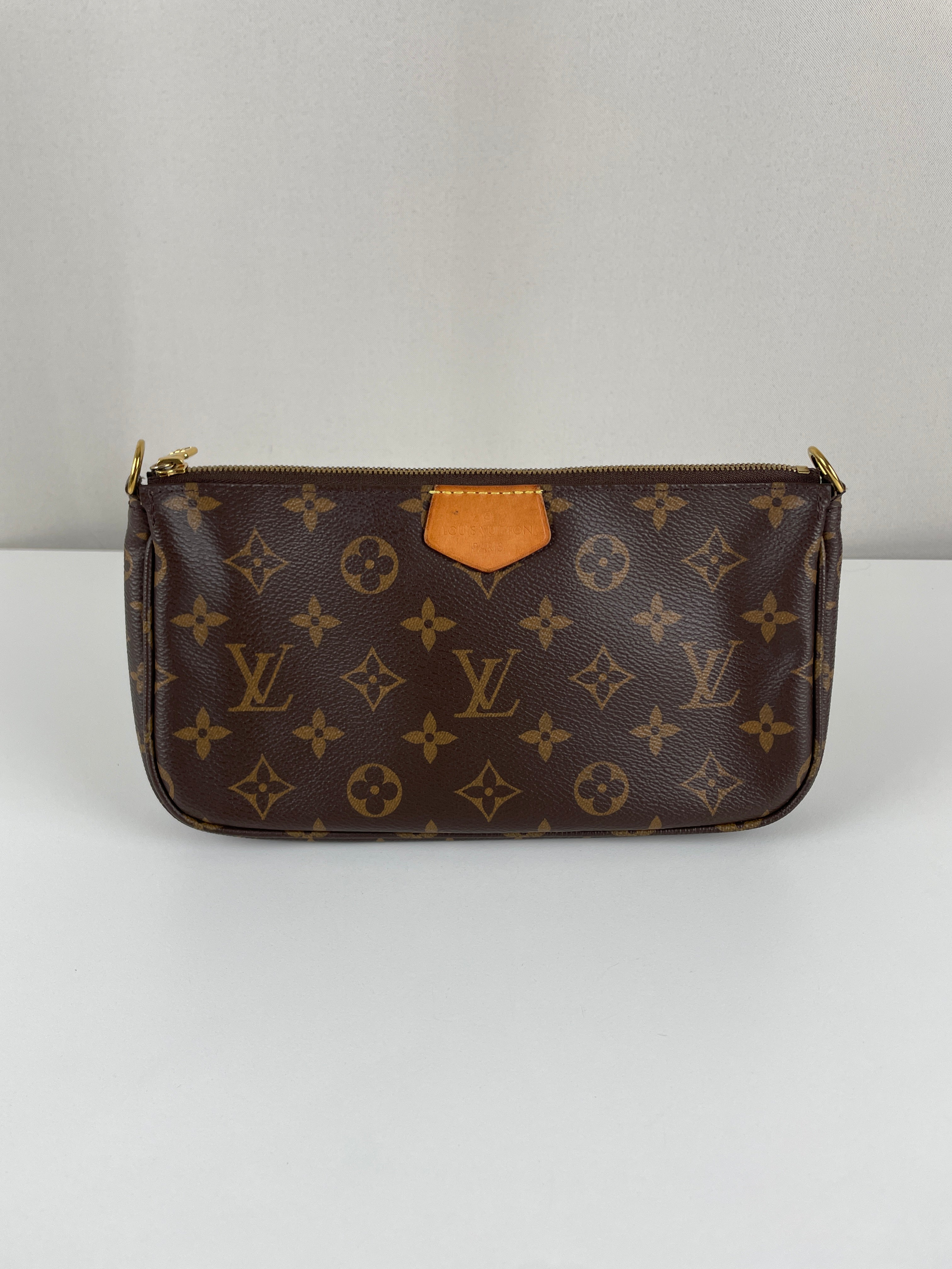 Louis Vuitton Multi Pochette green strap – bamluxurystore