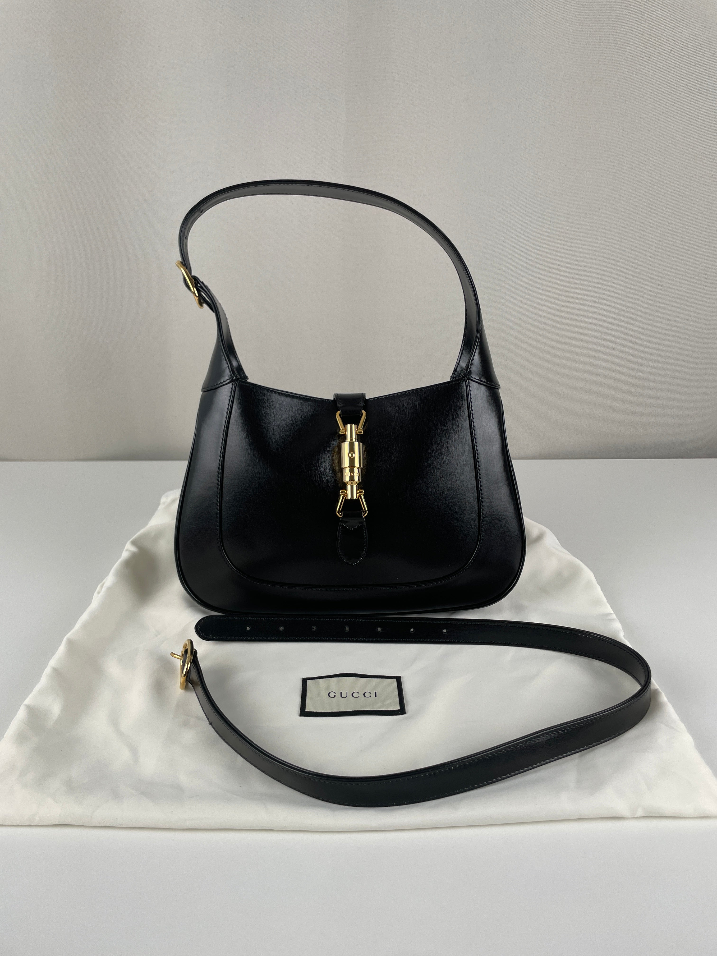 Gucci Jackie black leather – bamluxurystore